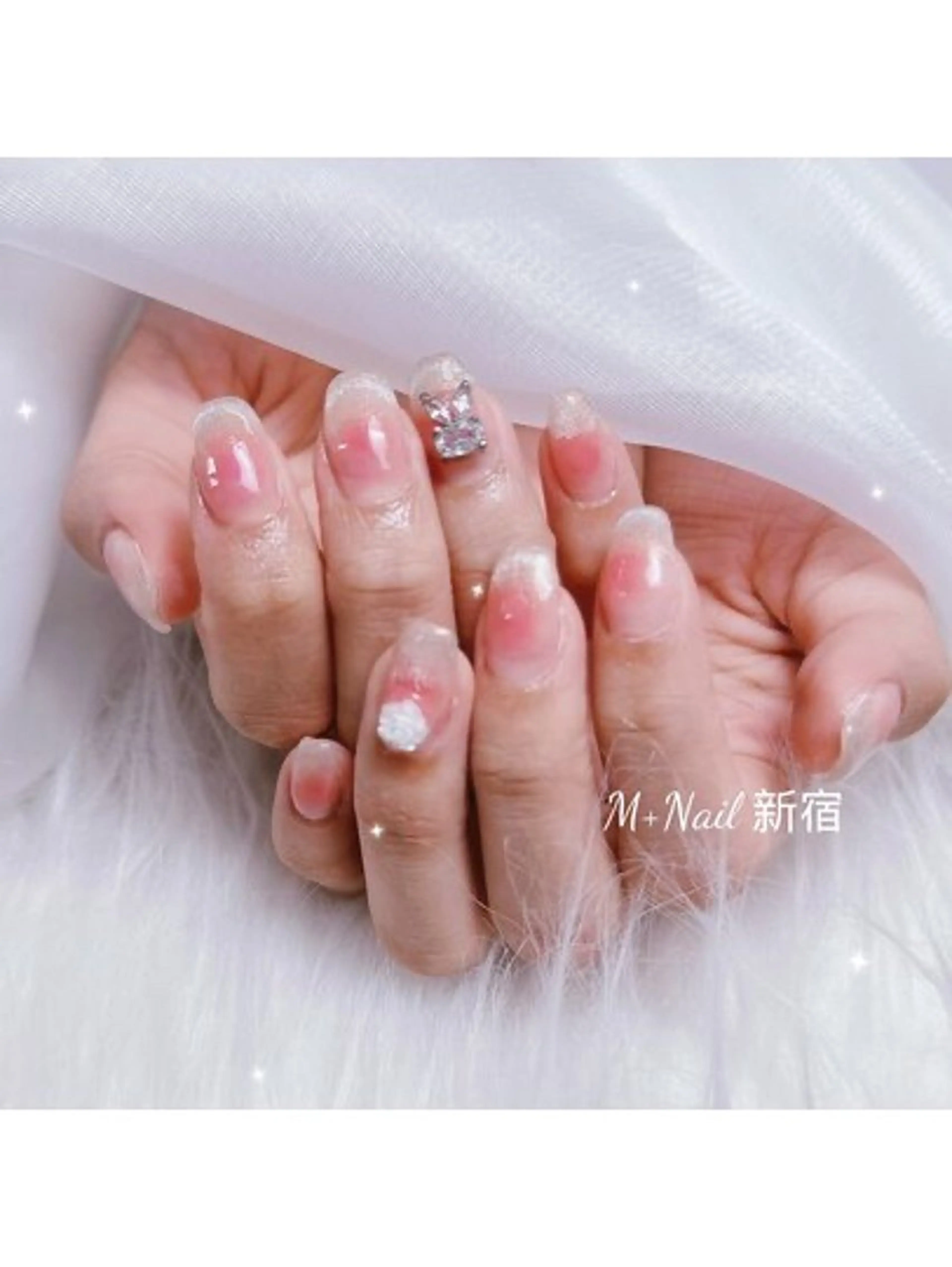 ショート ハンドネイル M+Nail新宿所属・M+Nail 新宿のネイルデザイン