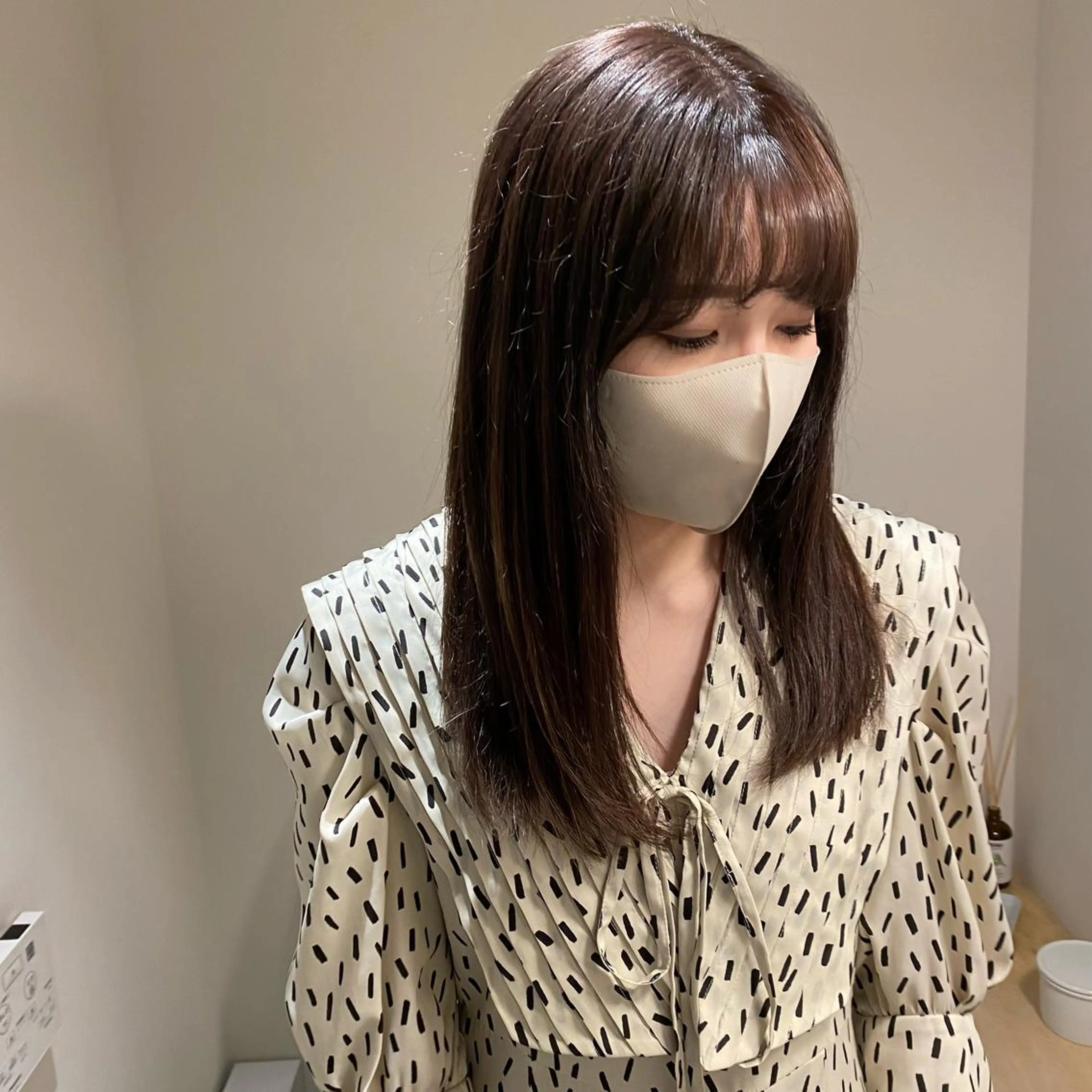 ミディアム メンズパーマ💈藤田 晃志のヘアスタイル