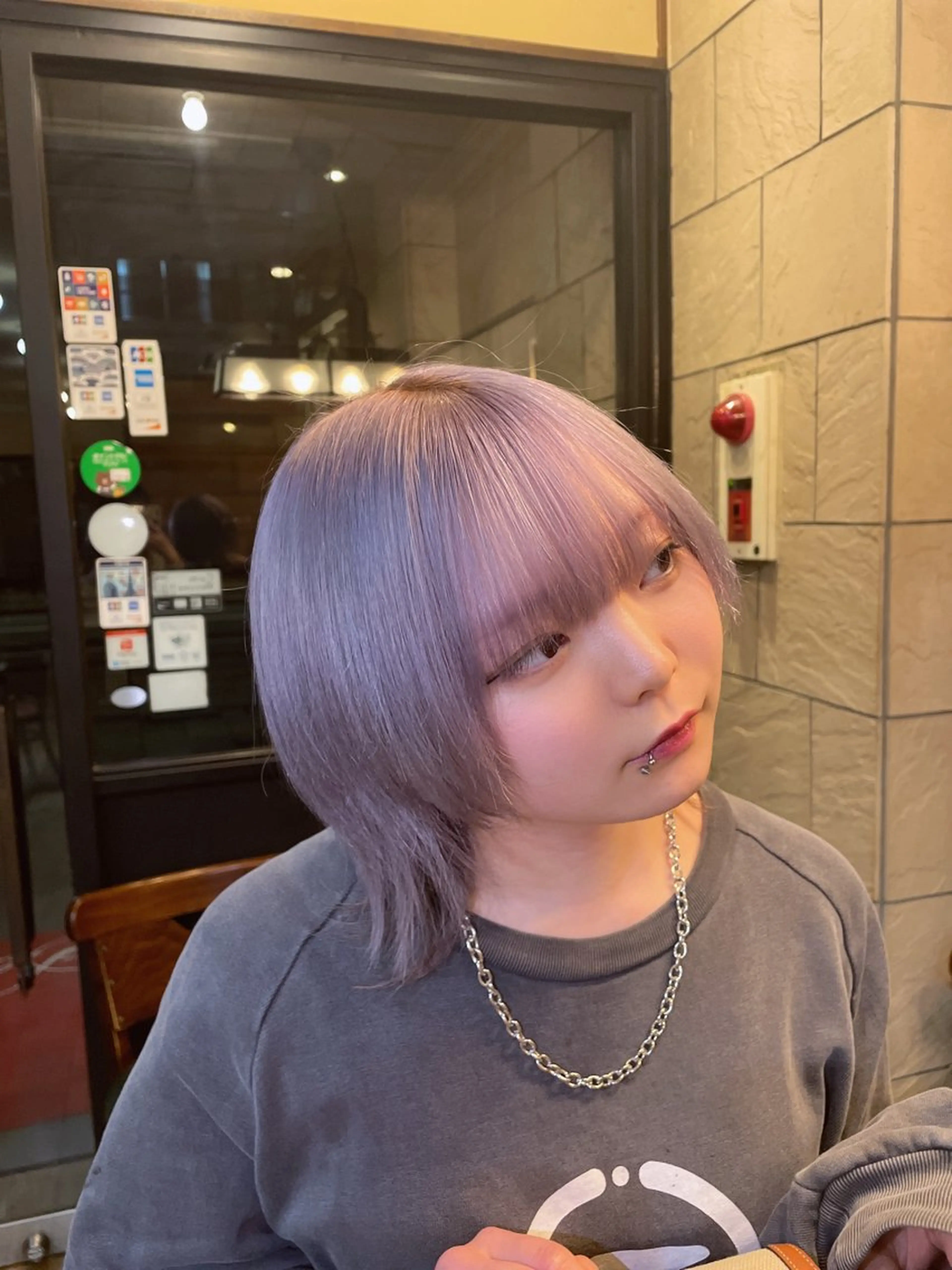 ミディアム カラー ヘアアレンジ SHIAN 立川 🍑すずかのヘアスタイル