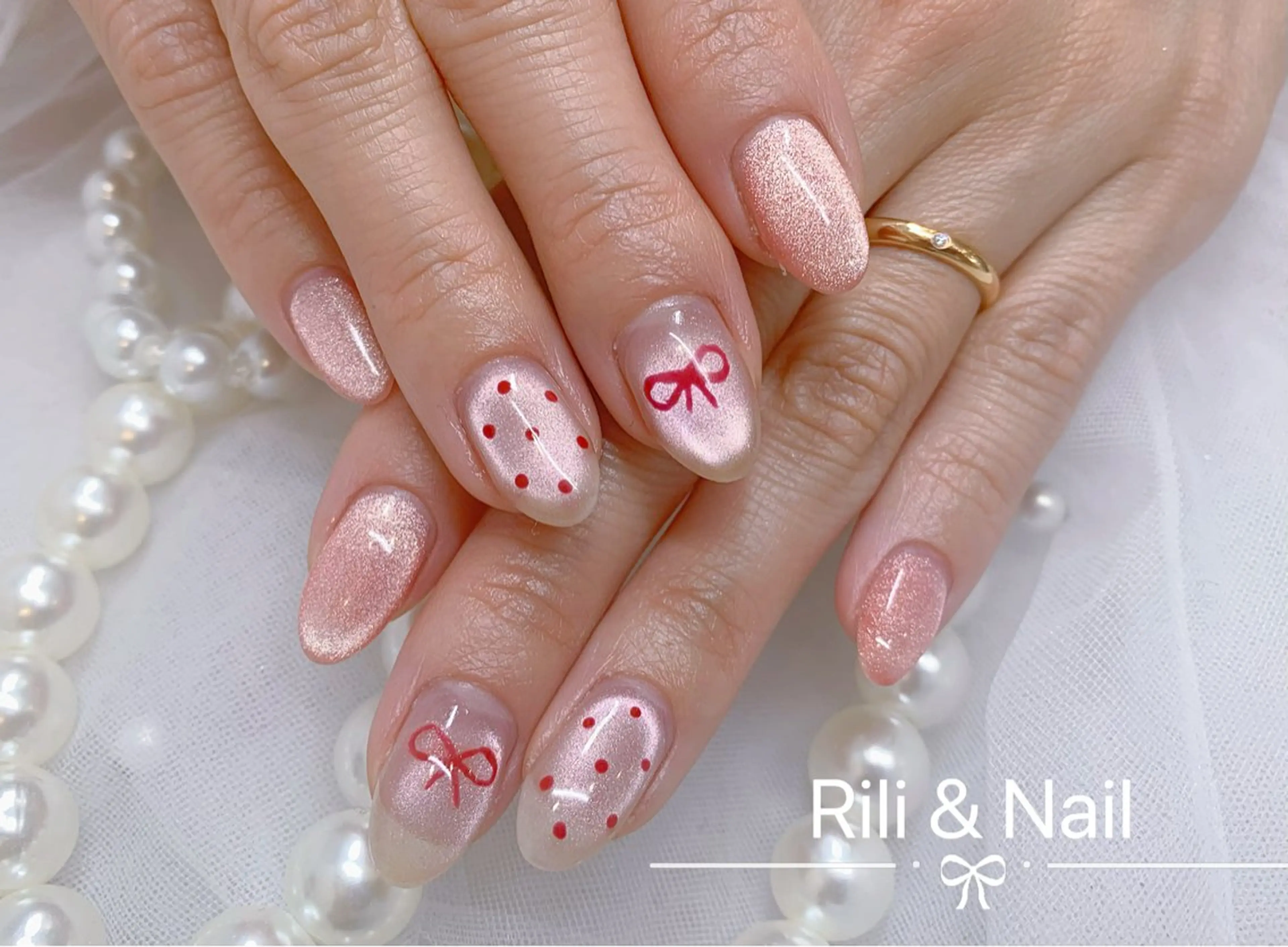 ネイル ハンドネイル Rili nail  eyelash所属・Rili🎀 Nailのネイルデザイン