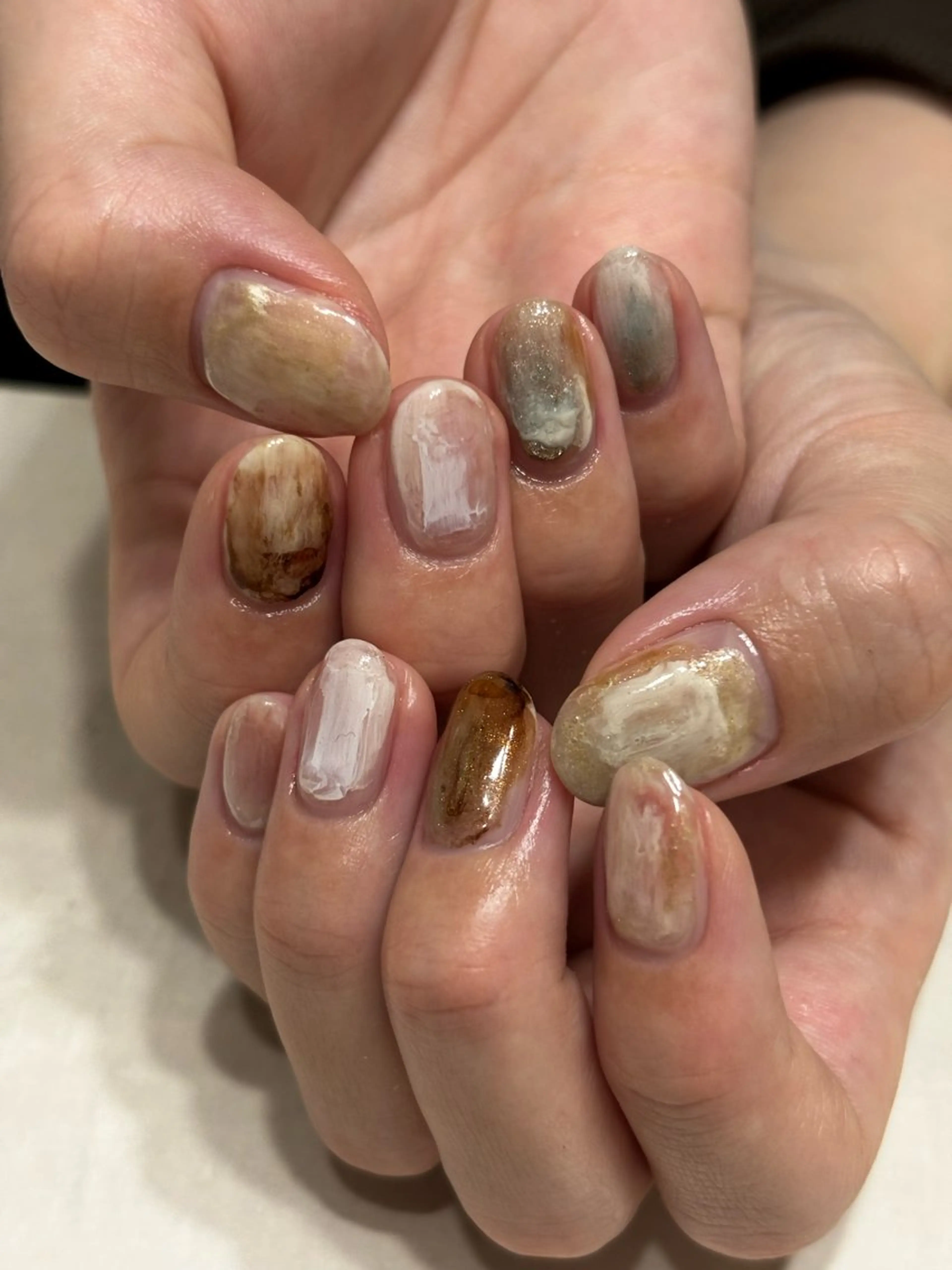 復活特別価格再来 ハンドデザインネイルの写真