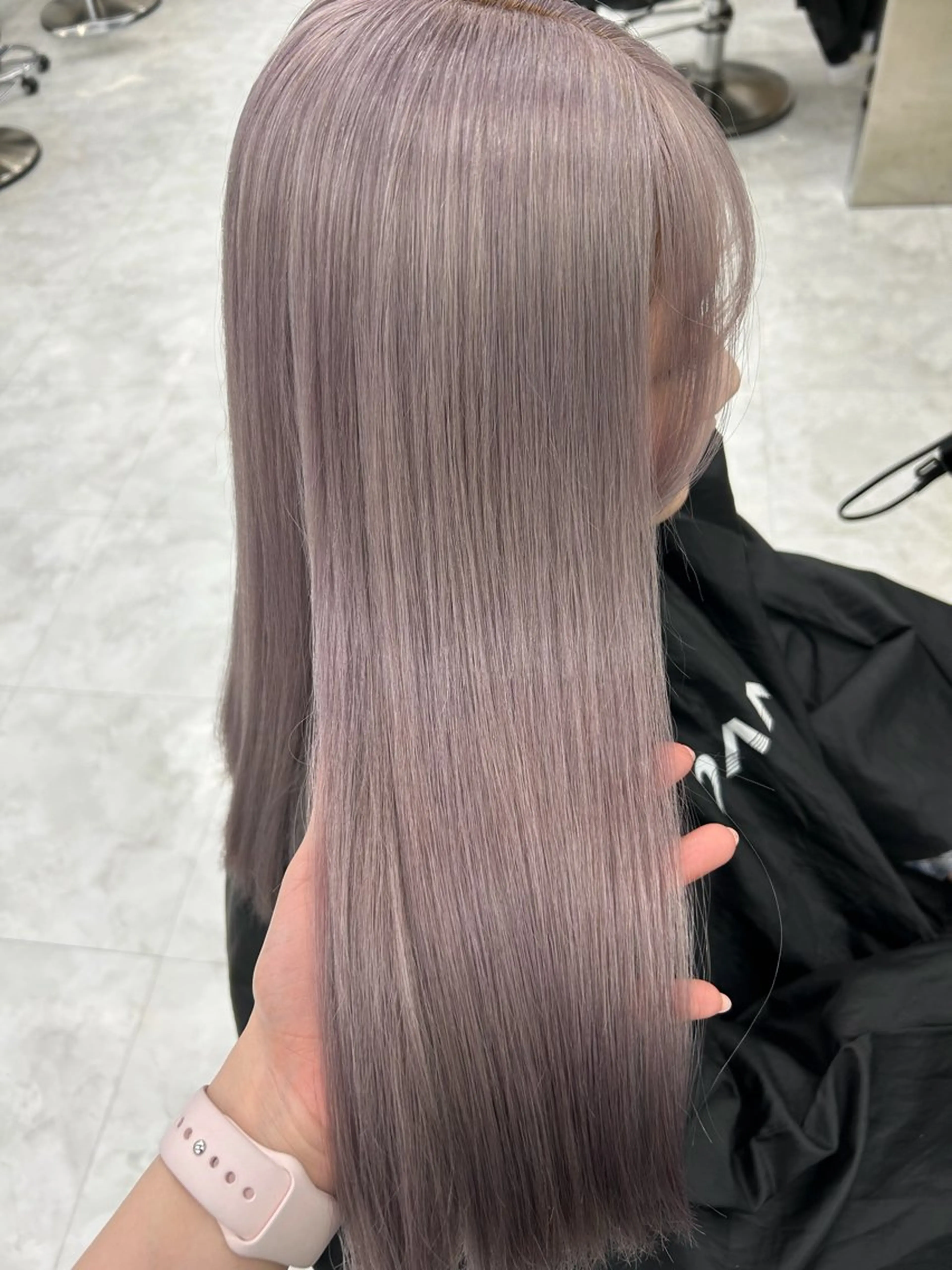 カラー ヘアカラー トリートメント 🎀透明感ベージュ 🎀Anju/渋谷のヘアスタイル