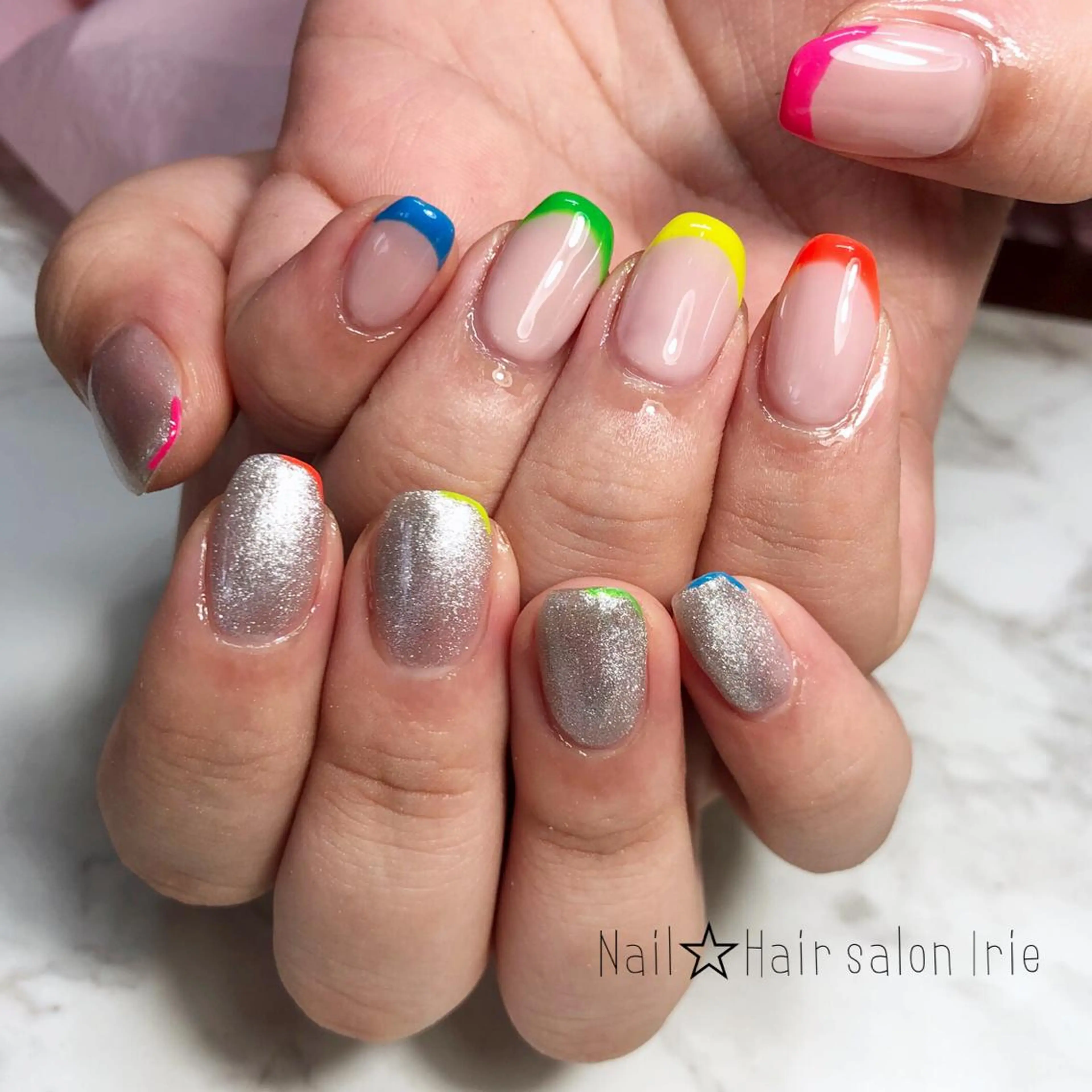 ネイル Hair salon Irie所属・與儀 知佳のネイルデザイン