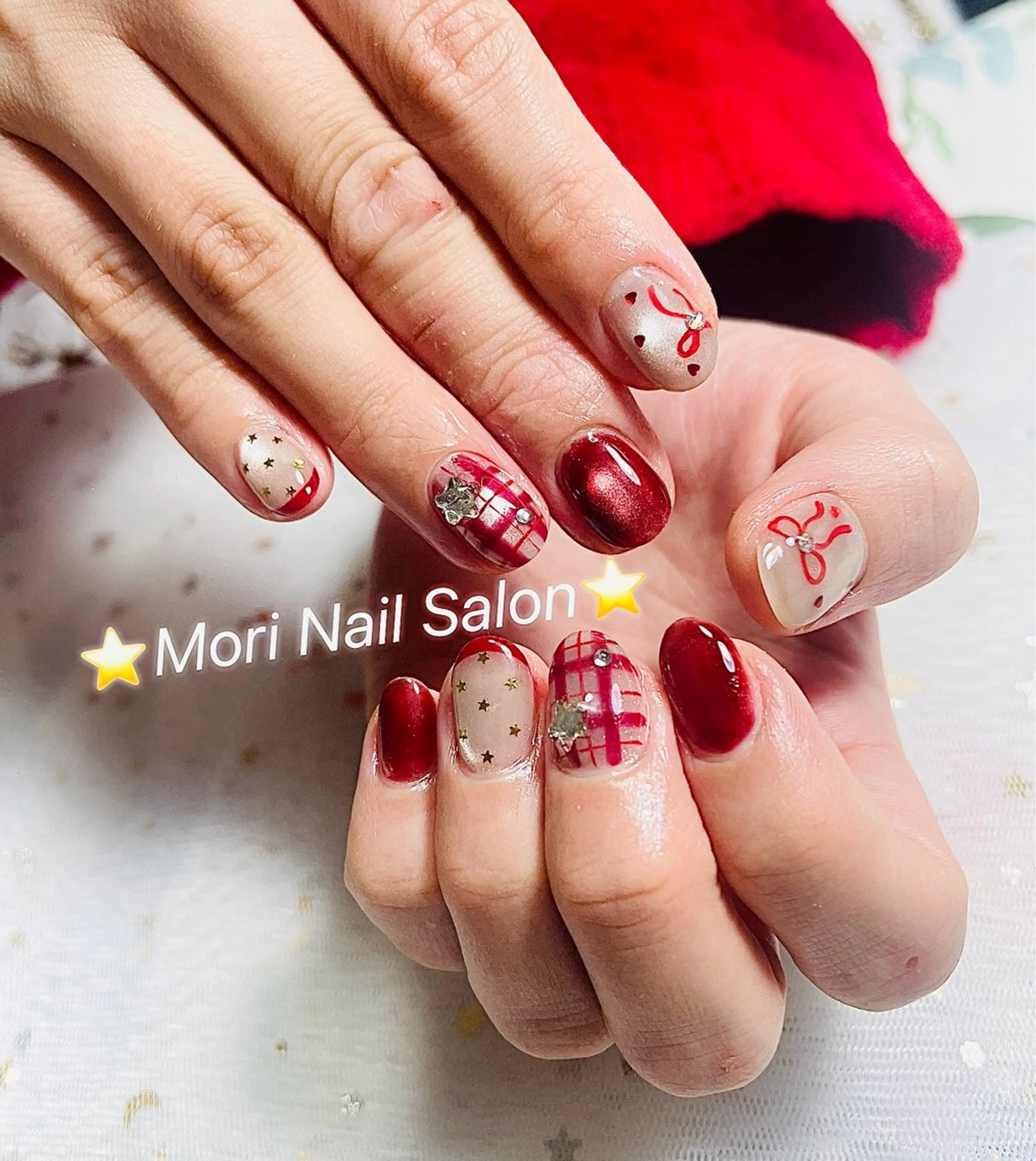 ネイル ハンドネイル MORI ネイル SALONのネイルデザイン