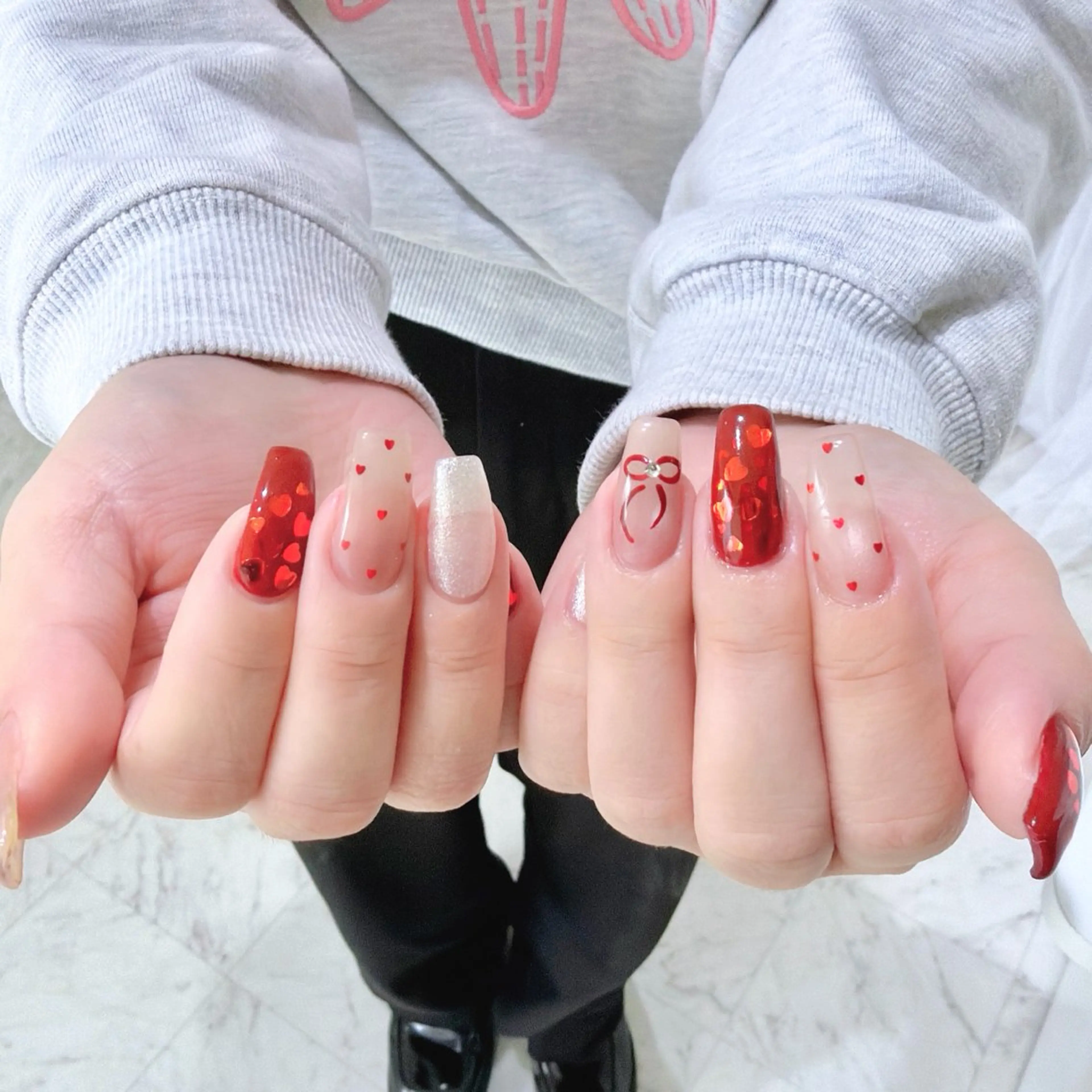 ネイル 【大垣ネイル】 ゆうか🩵のネイルデザイン