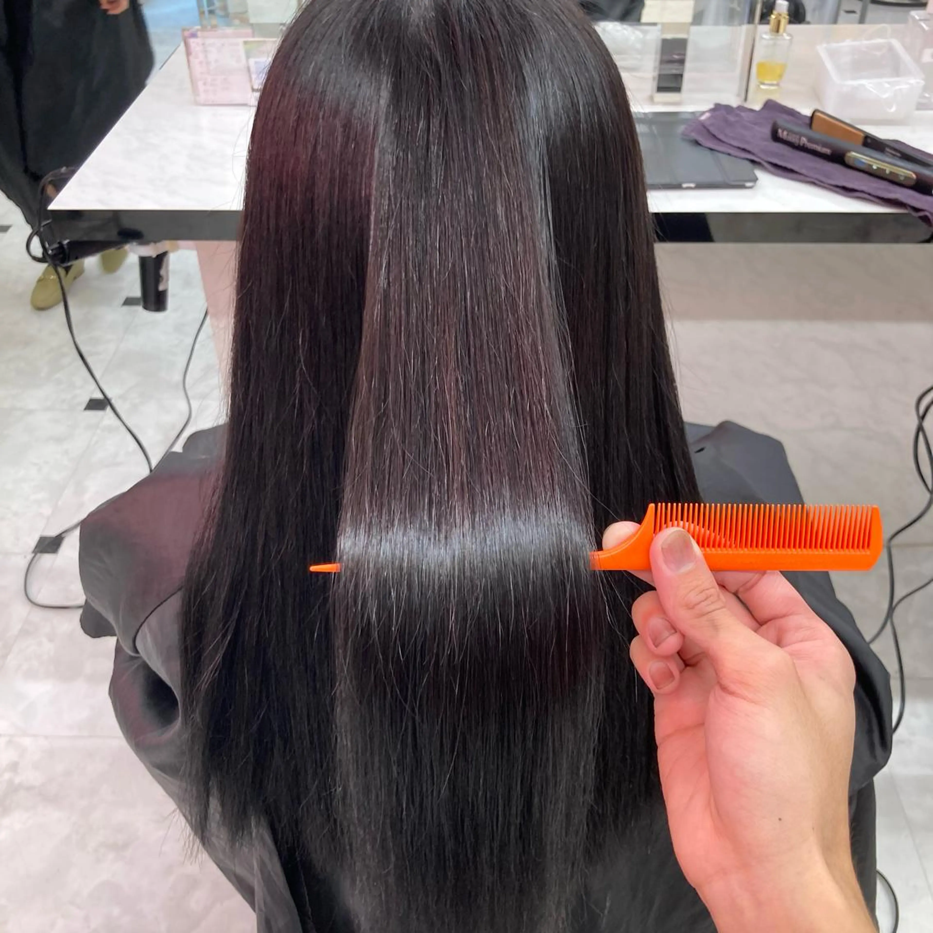 ロング カラー 髪質改善 トリートメント 【髪質改善のプロ】 上野/EMILのヘアスタイル