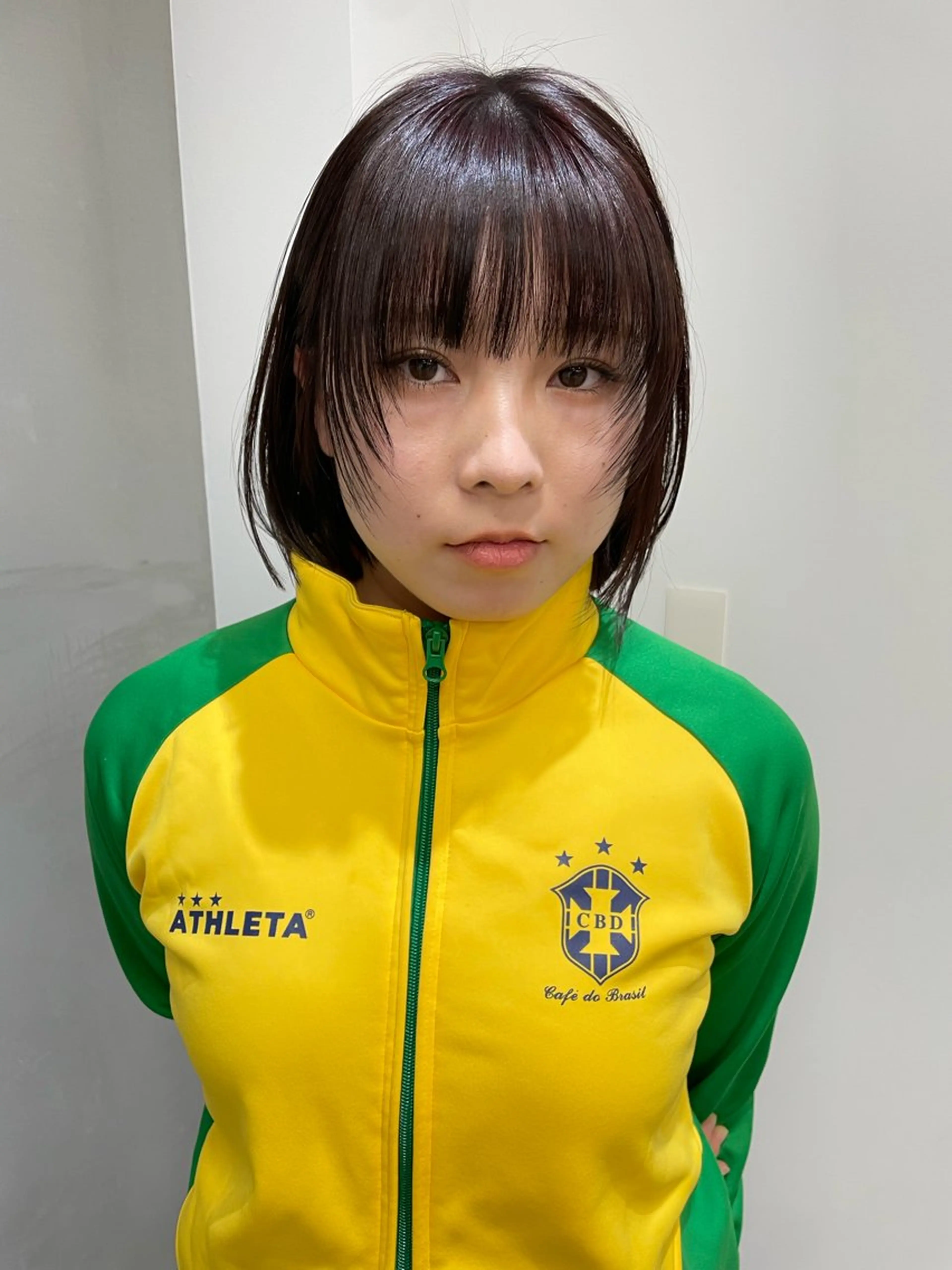 ショート カラー 無料カット/ 癖毛風パーマ/凜のヘアスタイル