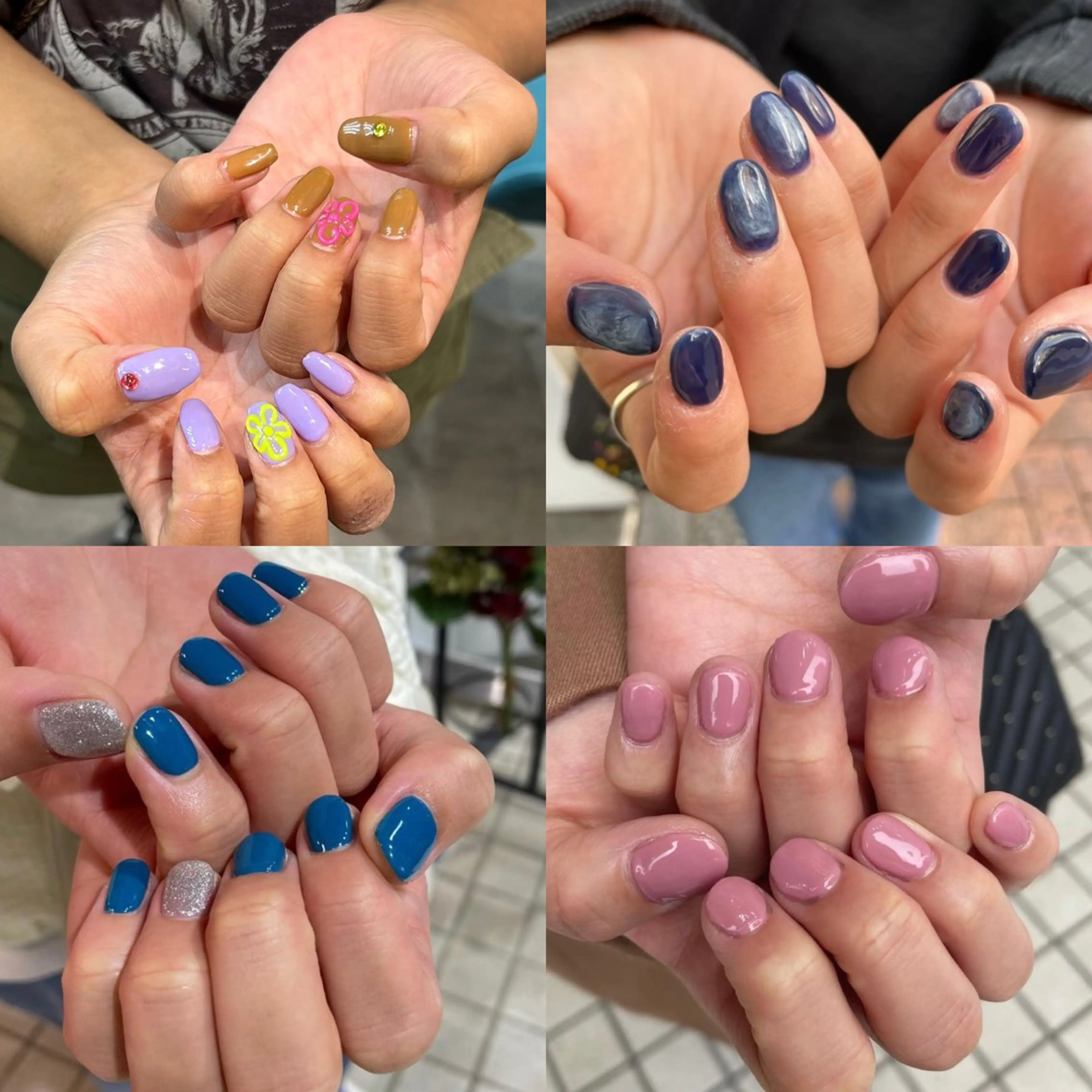 【U24】パラジェルネイル(ワンカラー)💅の写真