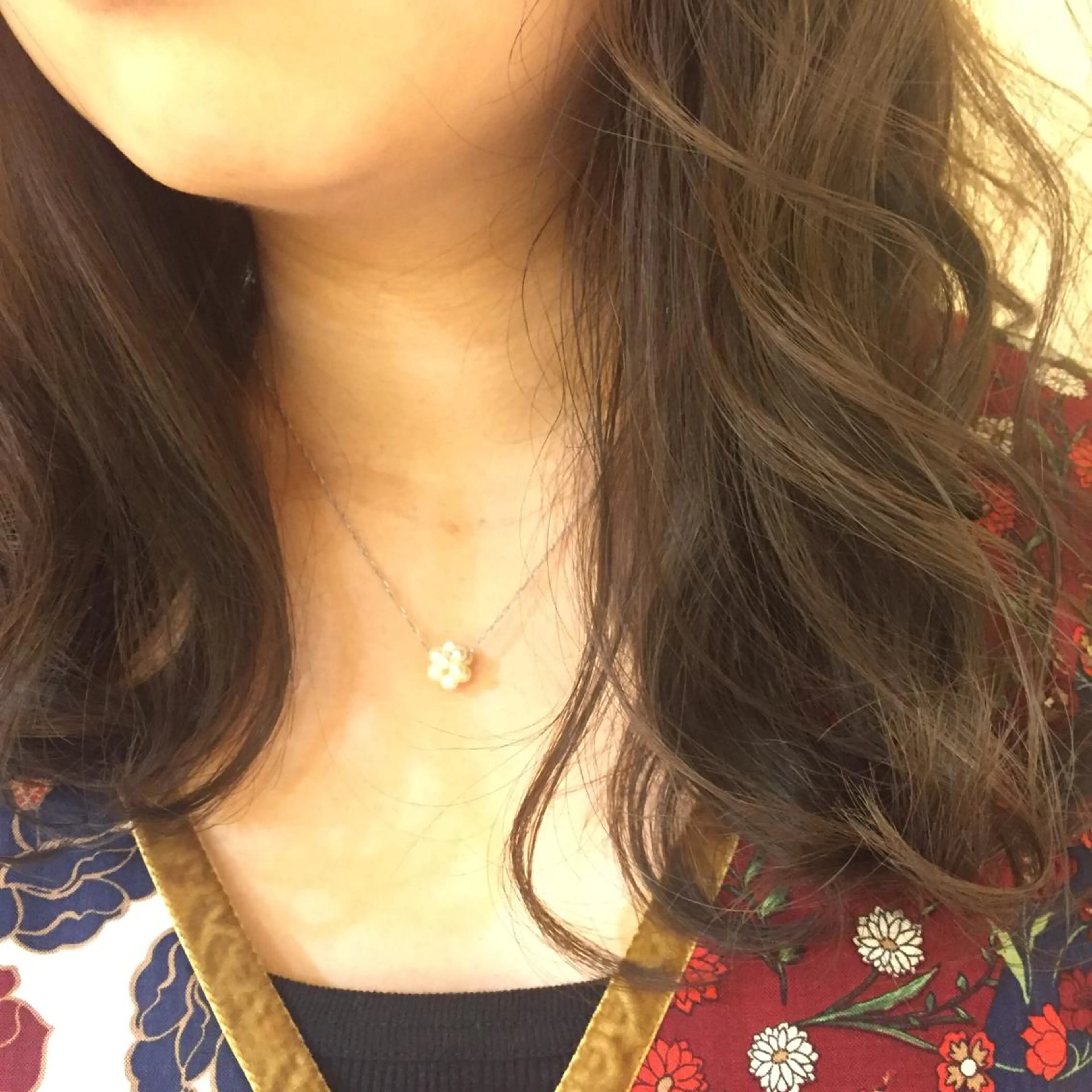 セミロング カラー 加藤 綾華のヘアスタイル