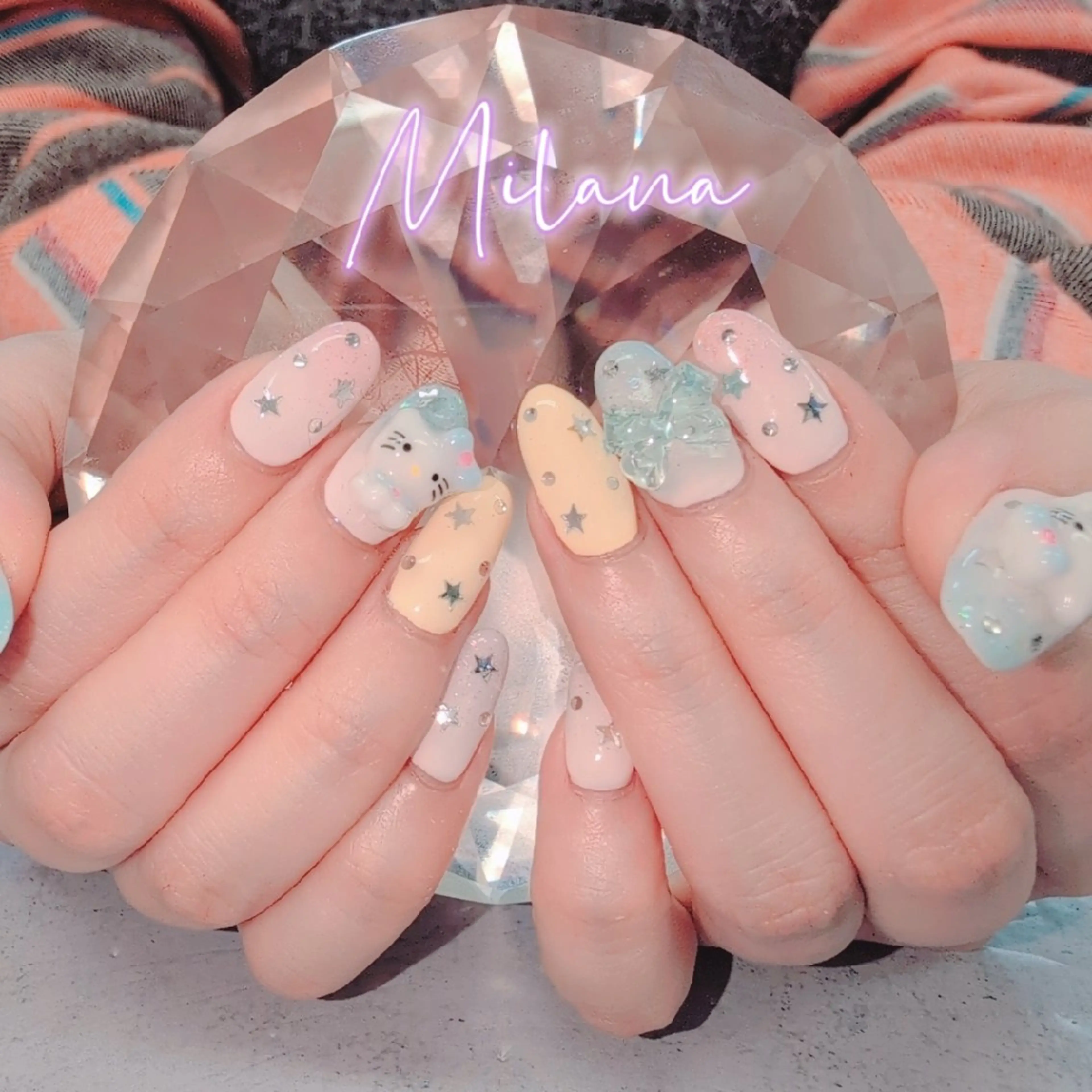 ネイル Milana 川瀬のネイルデザイン