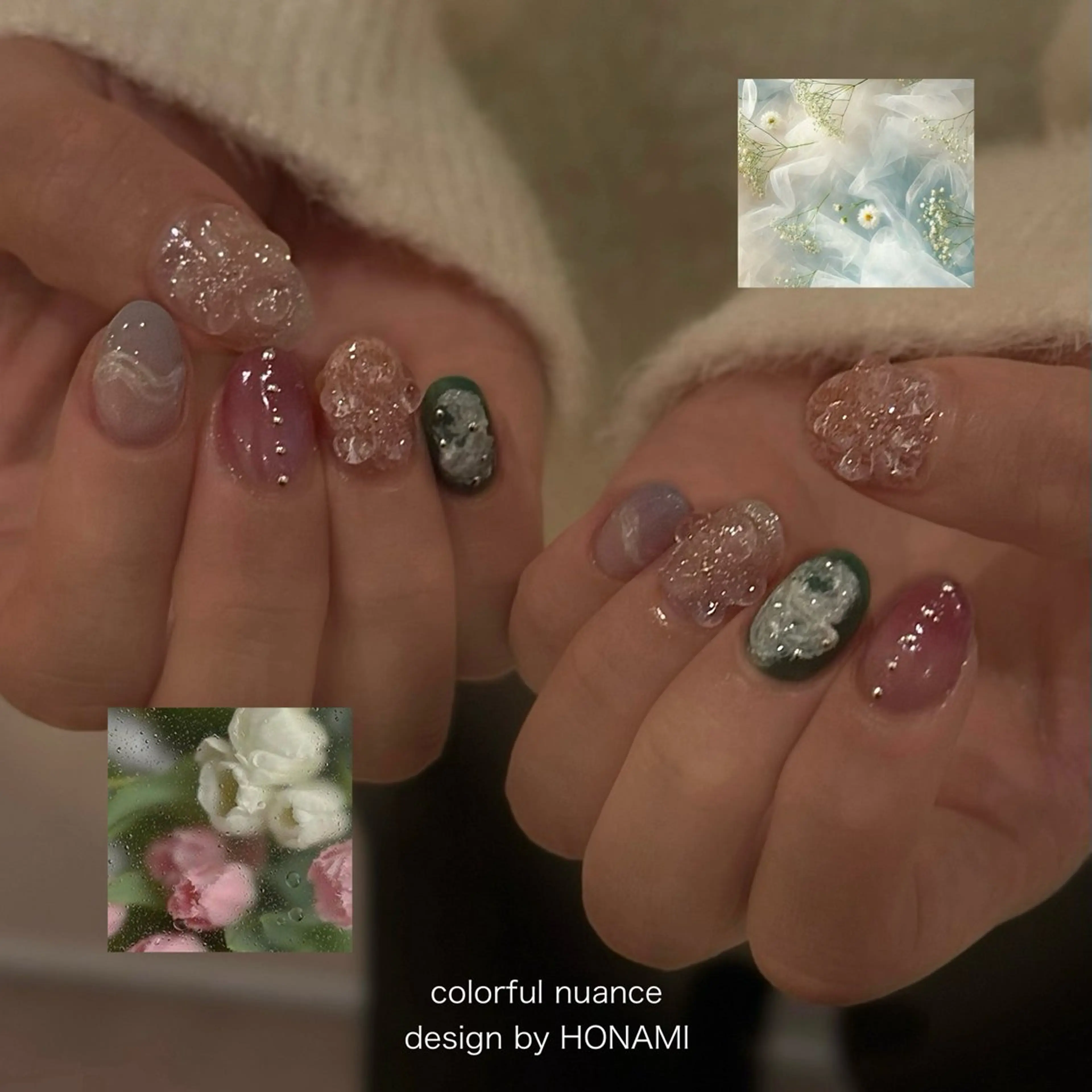 ネイル ニュアンスネイル HONAMI パラジェル専門店のネイルデザイン