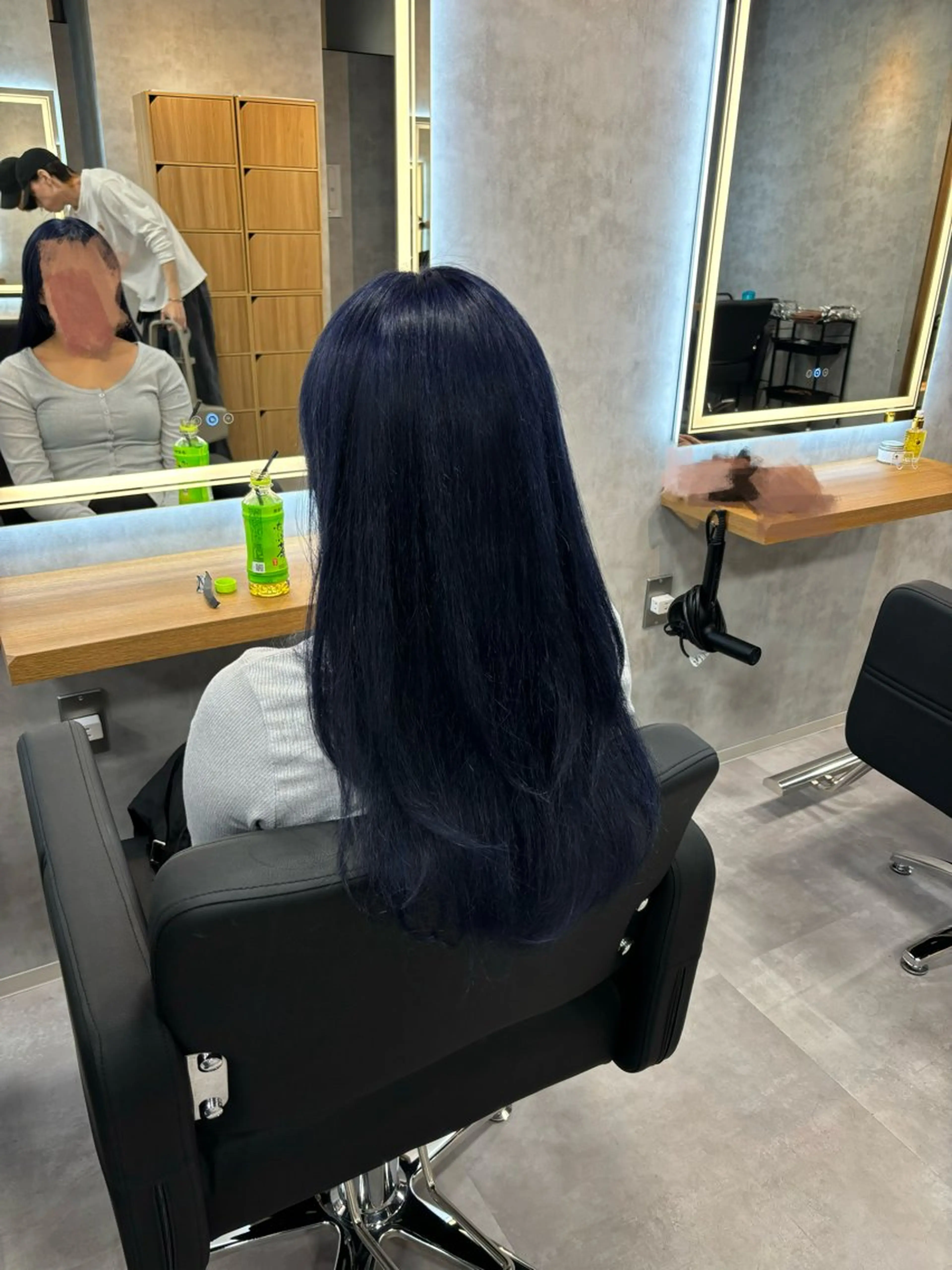 ロング カラー パーマ ヘアアレンジ 透明感ブリーチカラー 🌈TOMOHIROのヘアスタイル