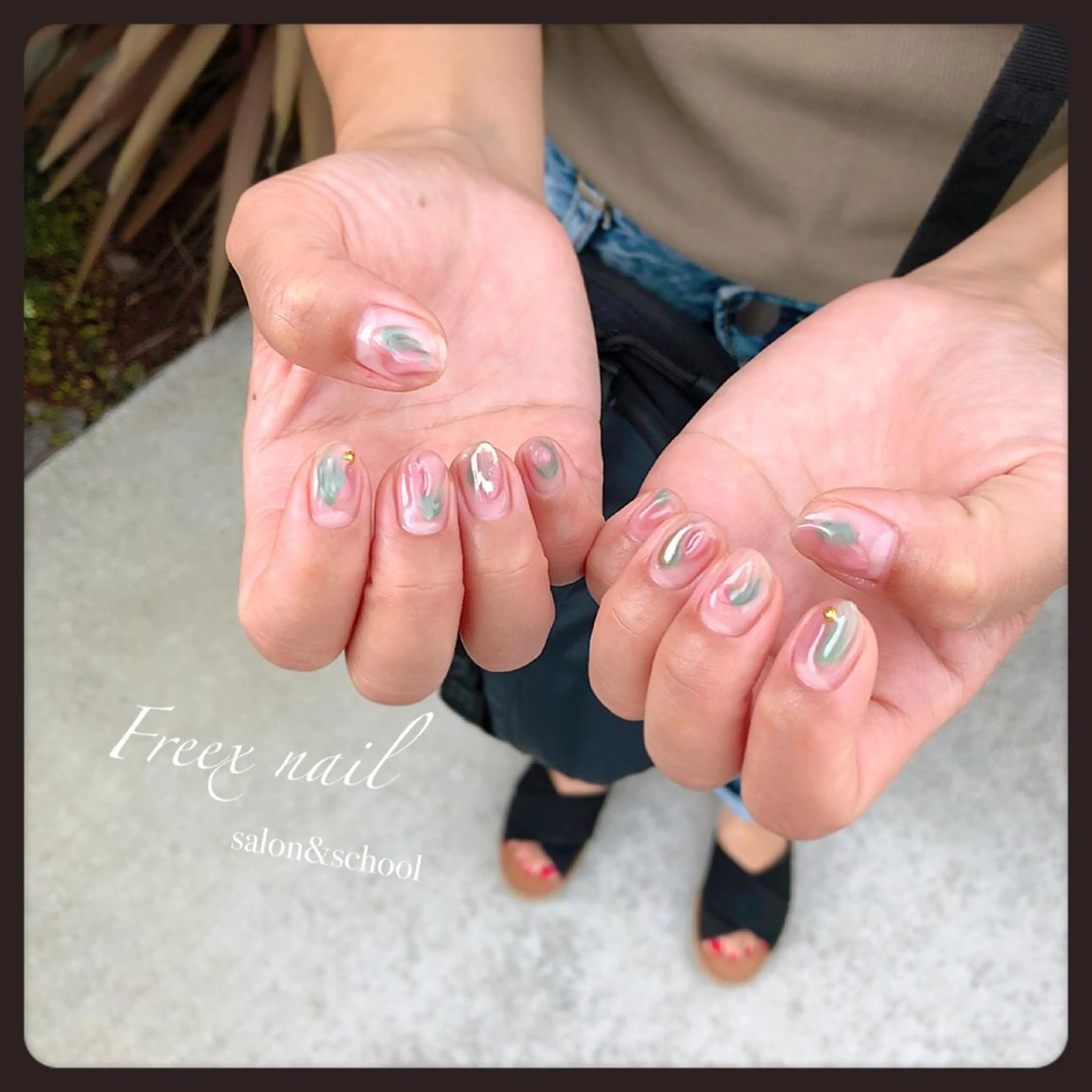 ネイル freex nail /ニュアンス/個性派のネイルデザイン