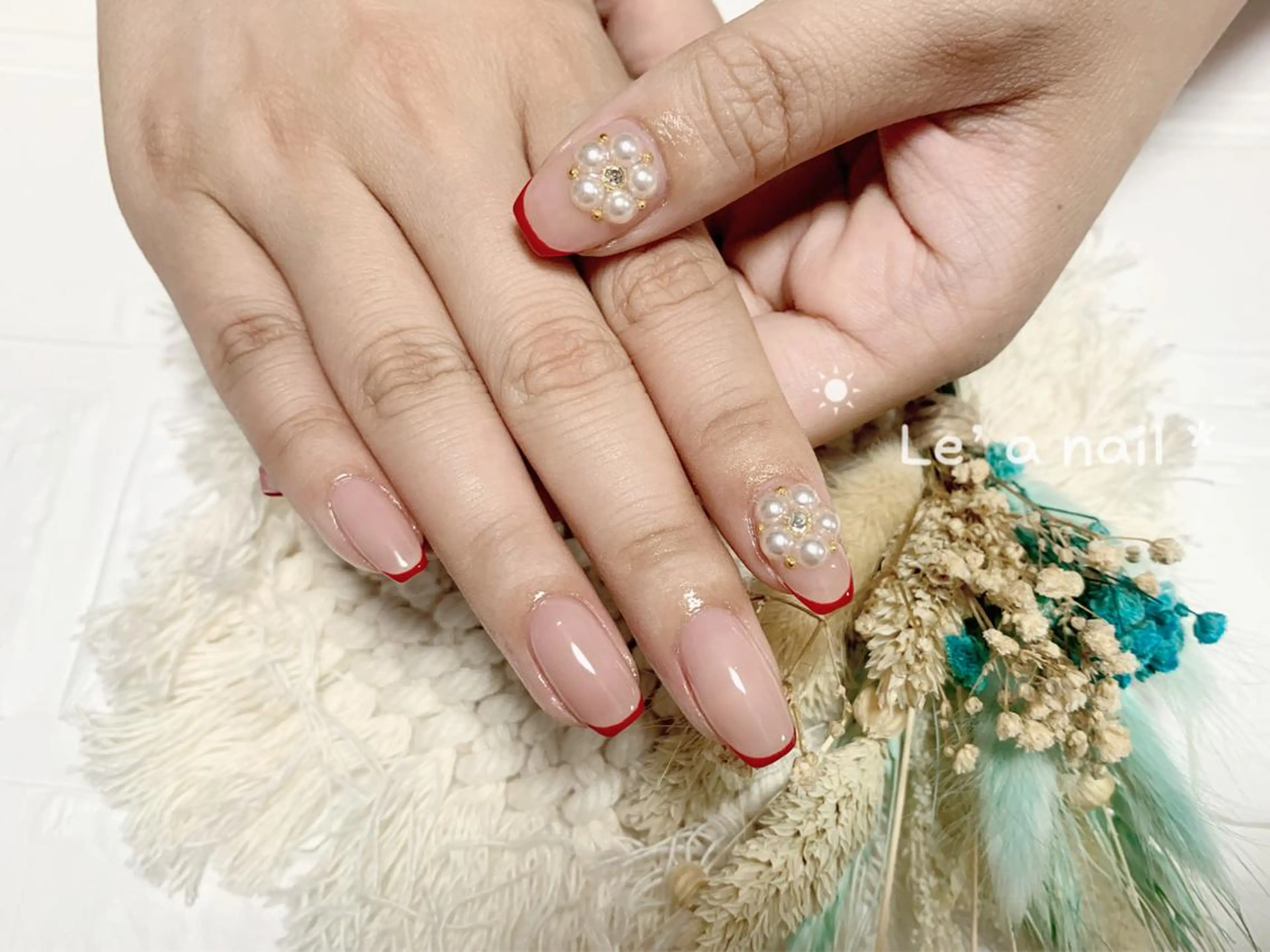 ショート カラー ネイル Le’a NailSalonのネイルデザイン