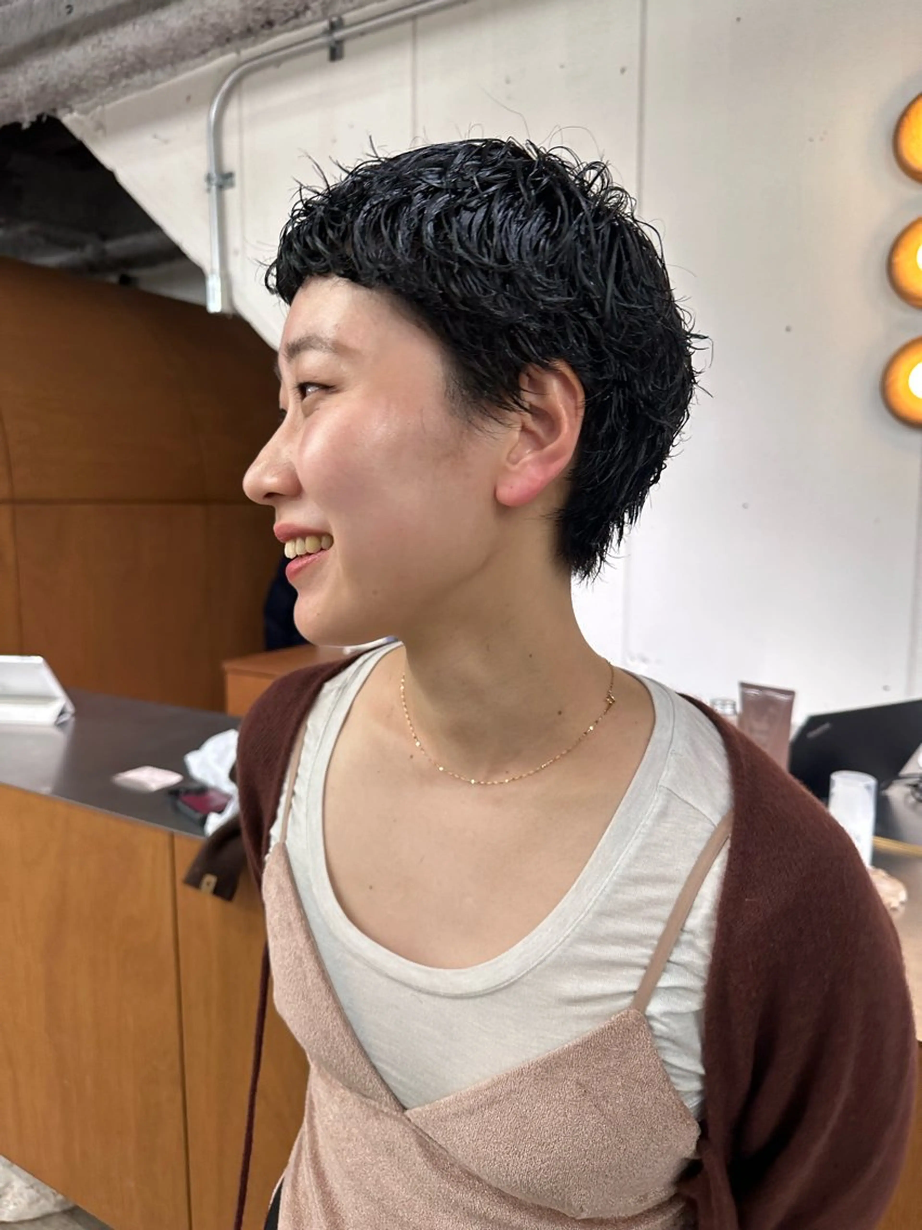 パーマ tuna   トゥナ所属・藤川 暖士のヘアスタイル