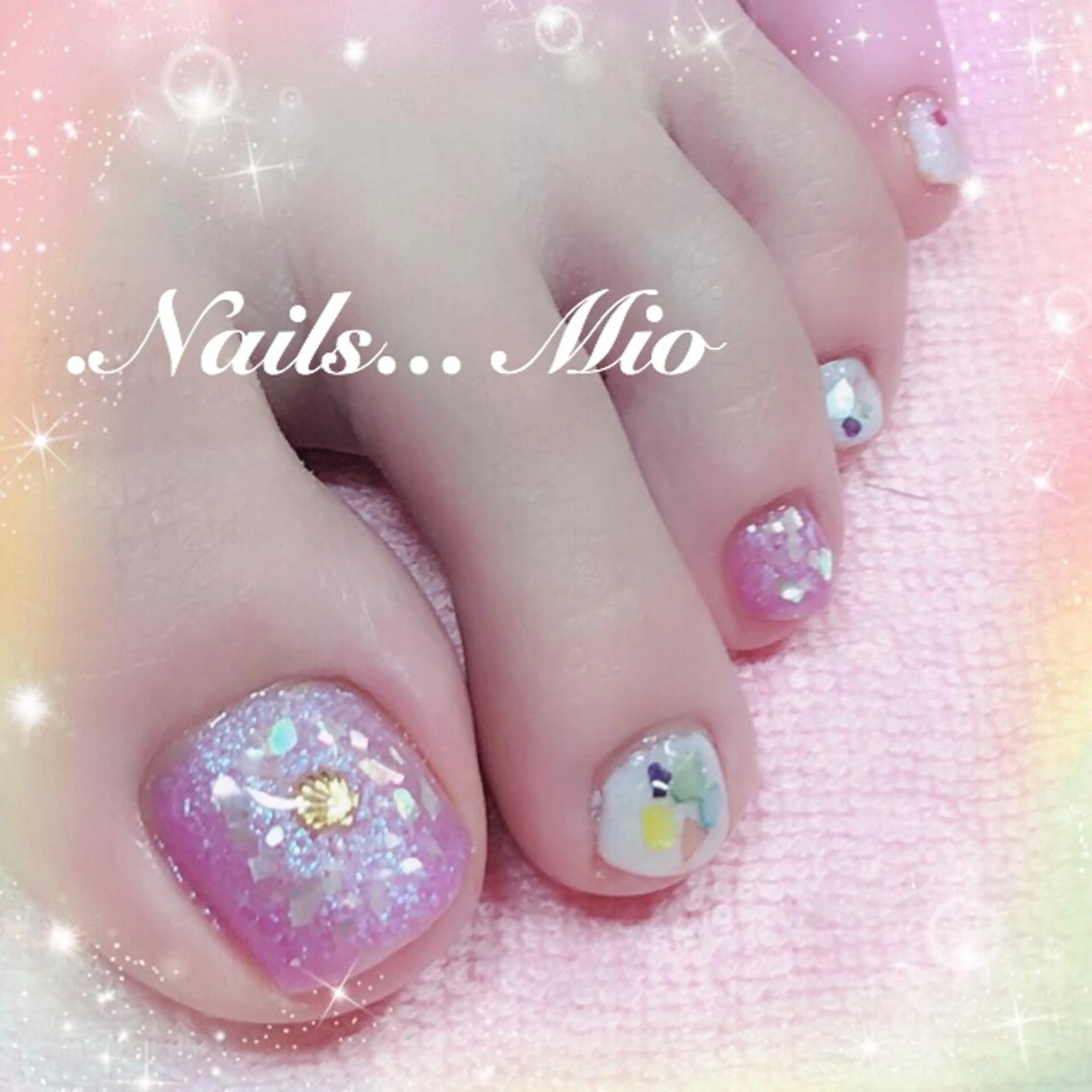 ネイル フットネイル .Nails Mio 赤羽西ネイルサロンのネイルデザイン