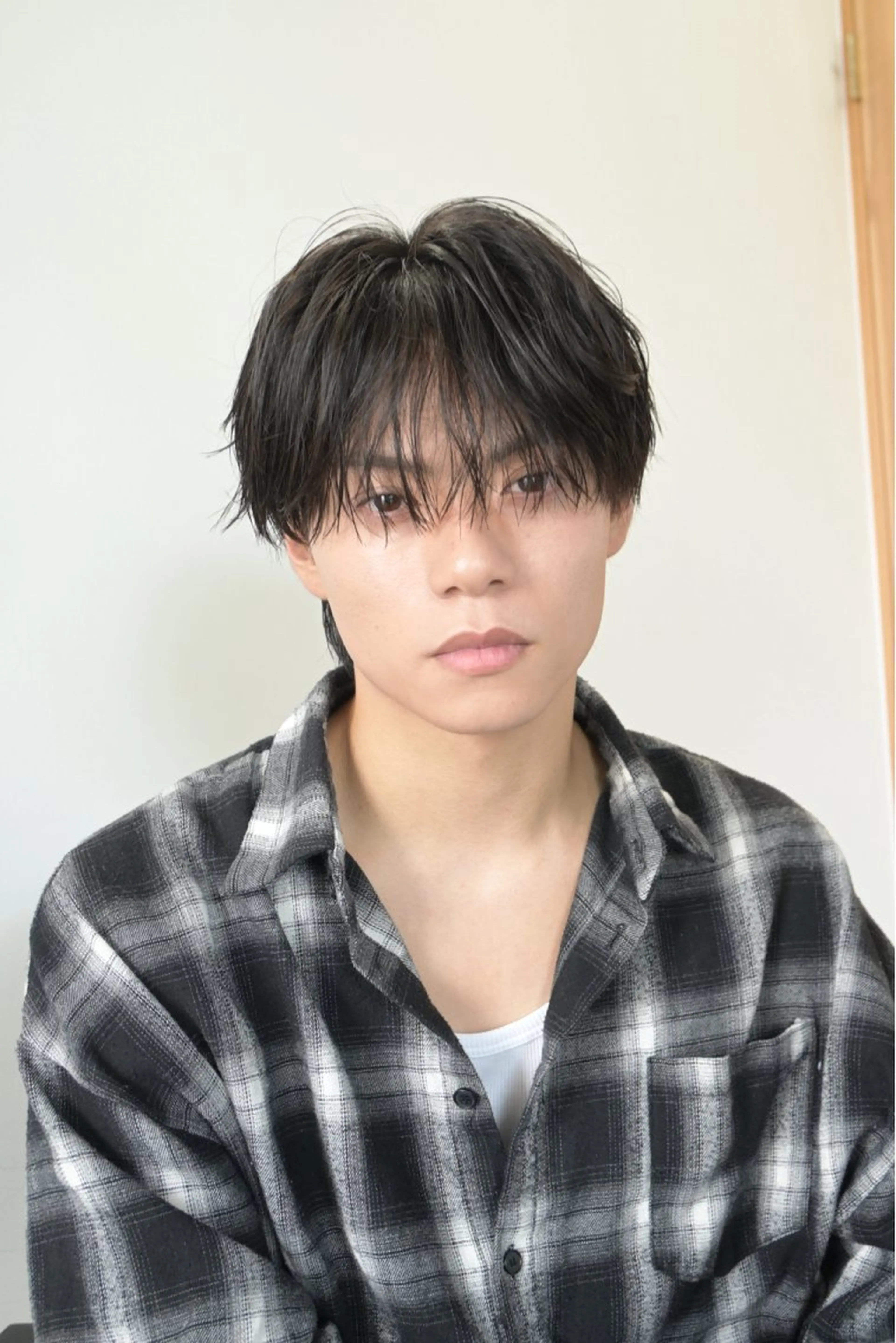 ショート メンズ シャドウパーマ No.1うえちりくのヘアスタイル