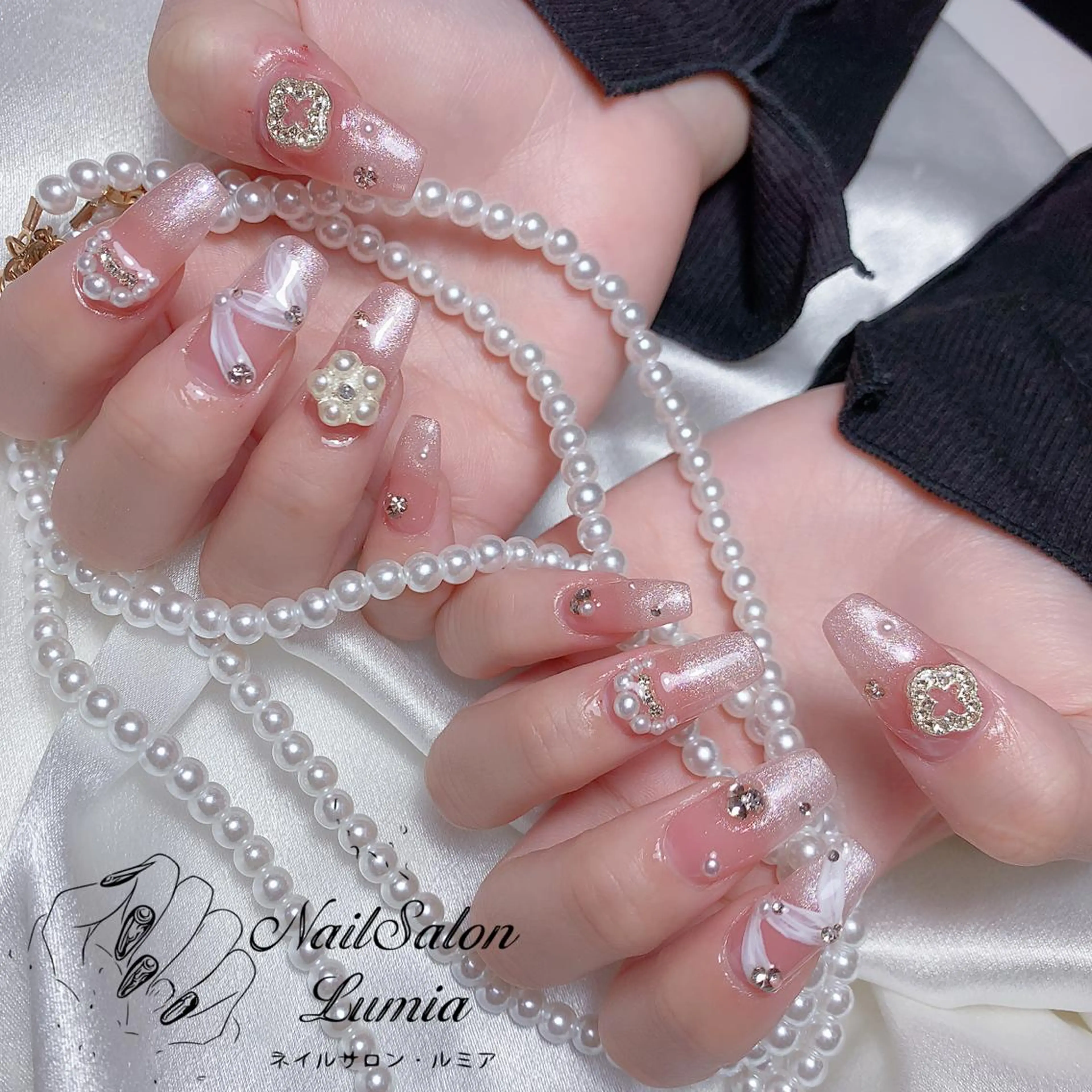 ネイル ハンドネイル ネイルサロン ルミア Lumia 店長のネイルデザイン