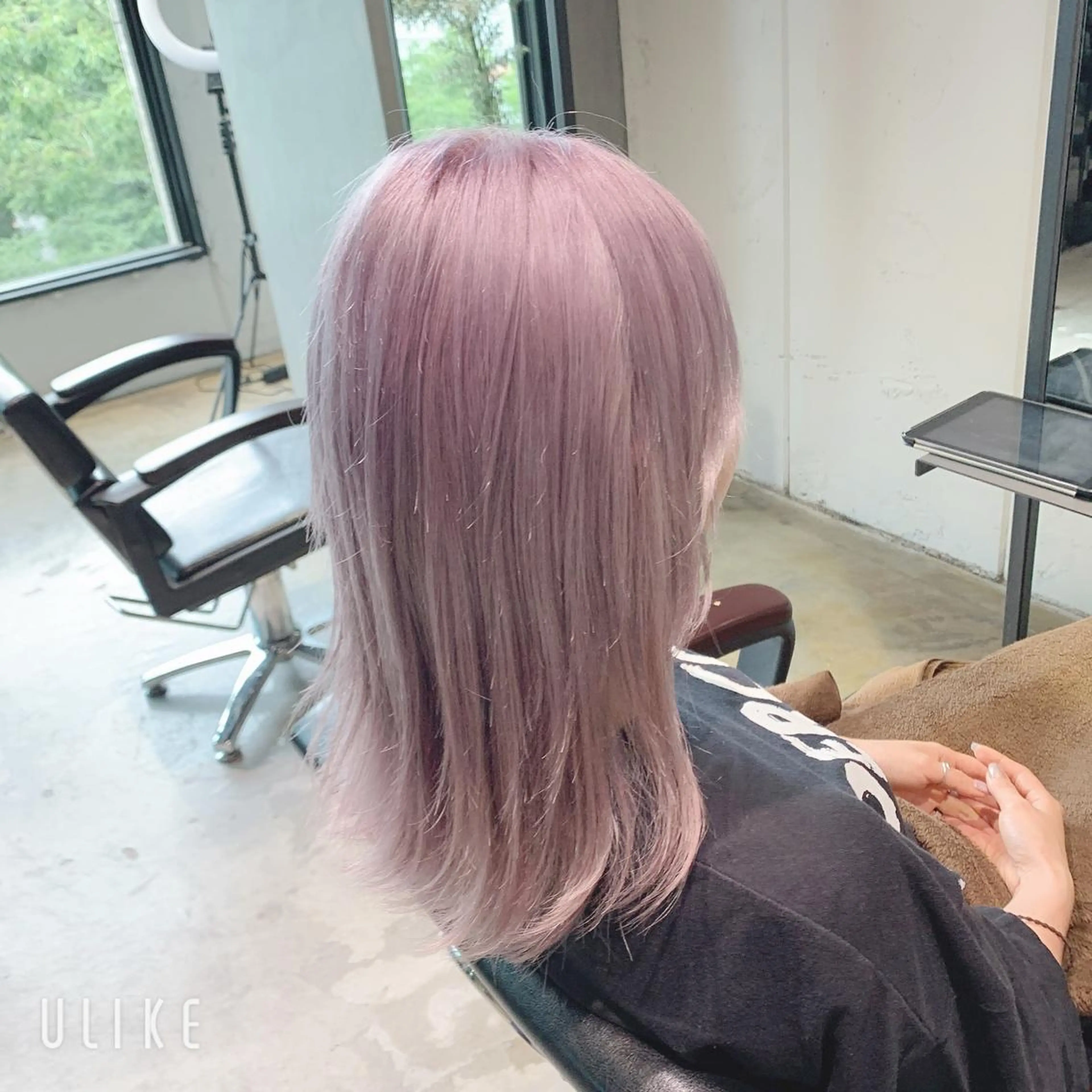 【外国人風】ケアブリーチ+フルカラー+髪質改善5stepオージュアTR 14800円の写真