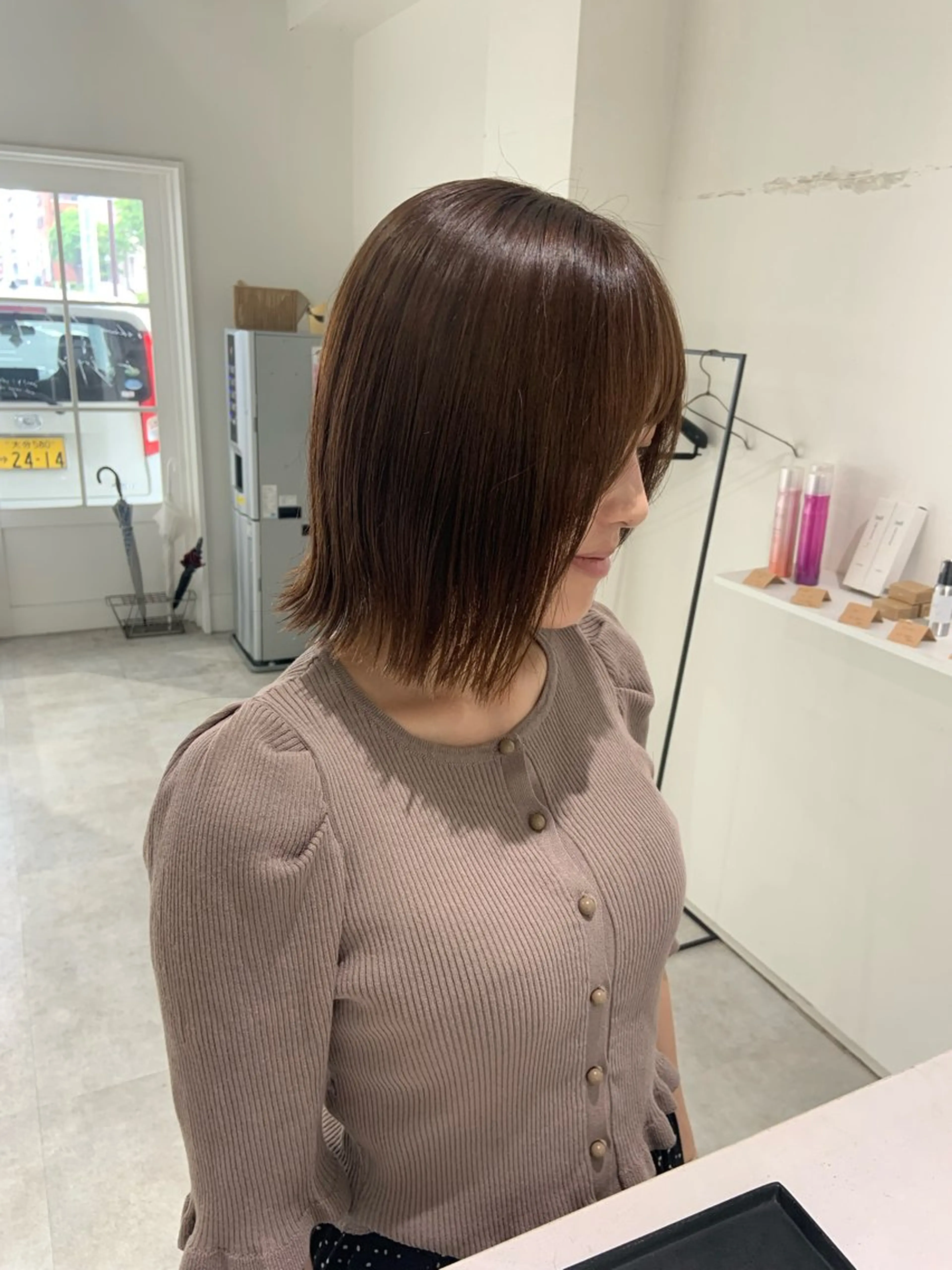 ミディアム juve.所属・秦 啓輔のヘアスタイル