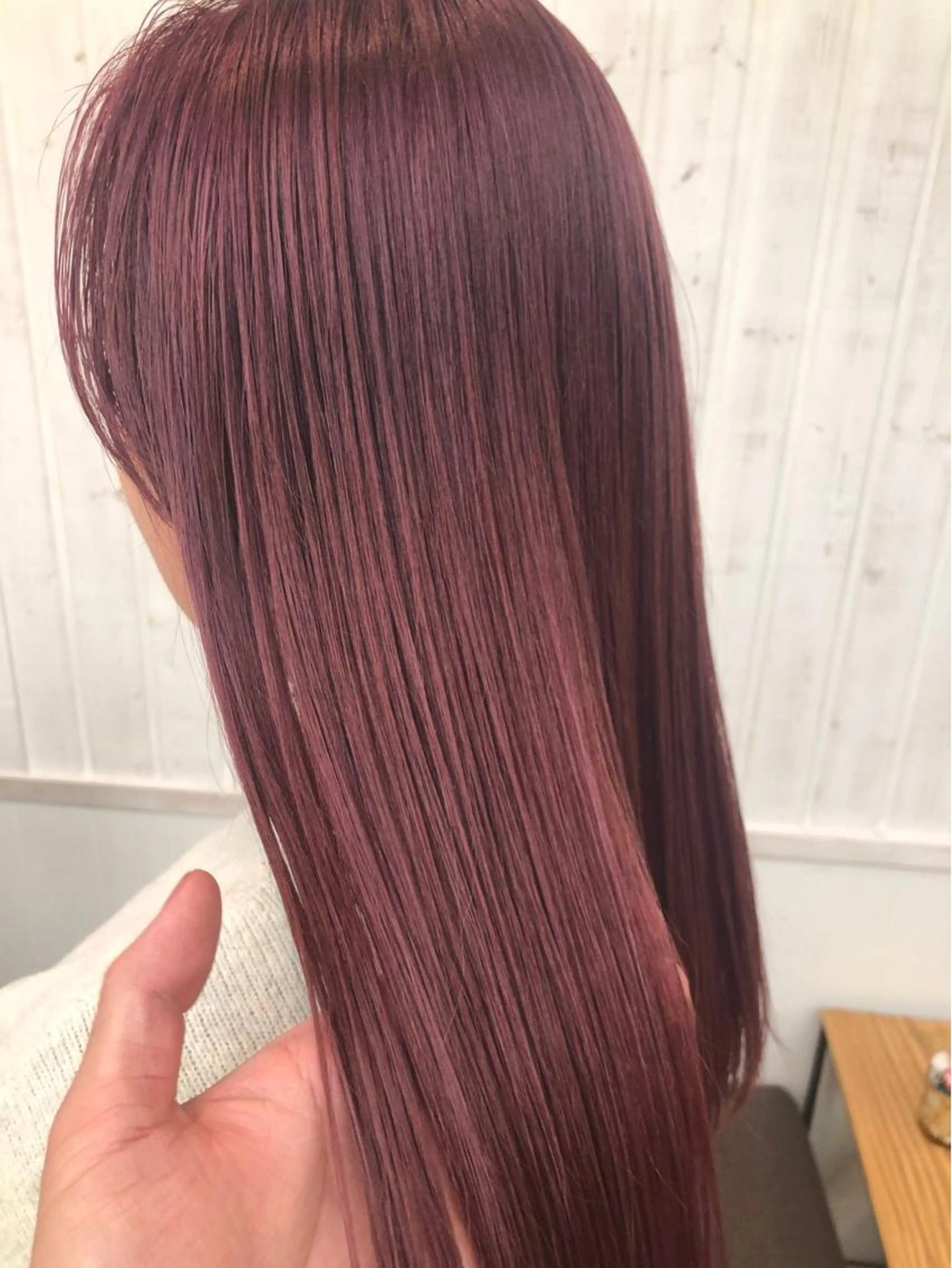 【話題の艶髪】カットカラー＋髪質改善酸熱トリートメント　¥12300→\10000の写真