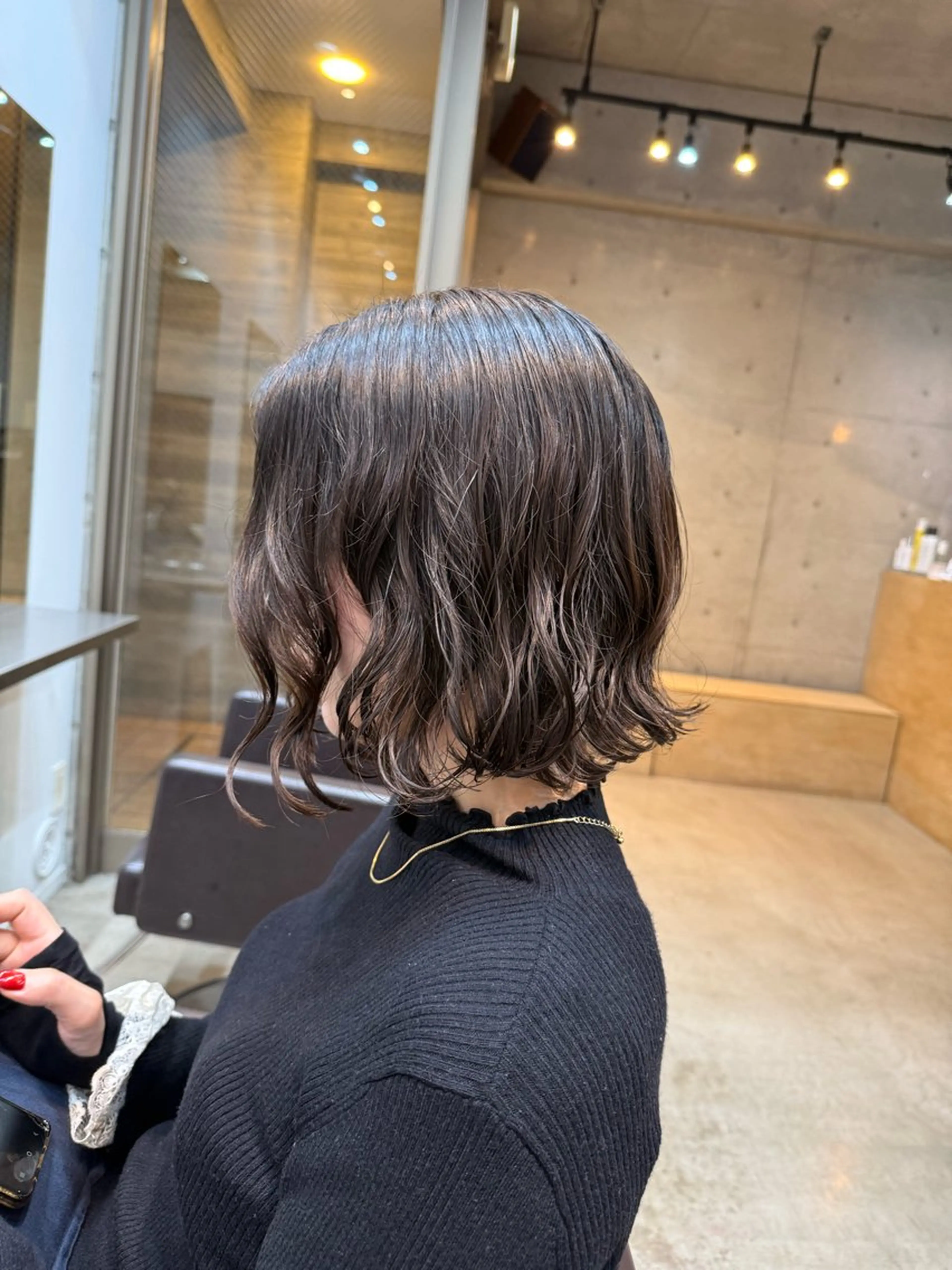 ミディアム デジタルパーマ/ ウェーブパーマ/神野のヘアスタイル