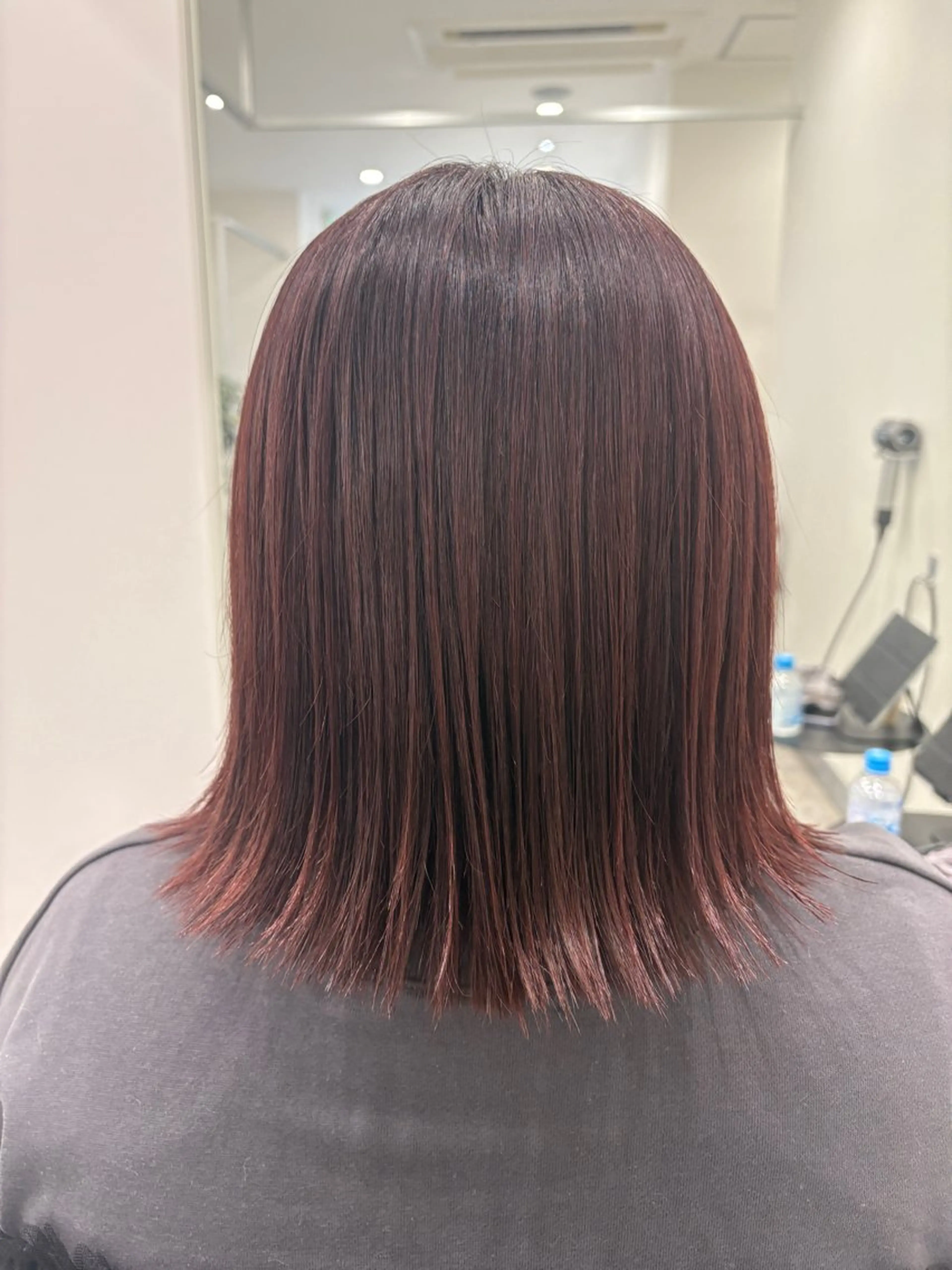 ショート カラー ヘアアレンジ ブリーチ ケアブリーチ ボブ 韓国風ヘア レイヤーカット 💝似合わせカット& カラーＵｒｕｎａ💝のヘアスタイル