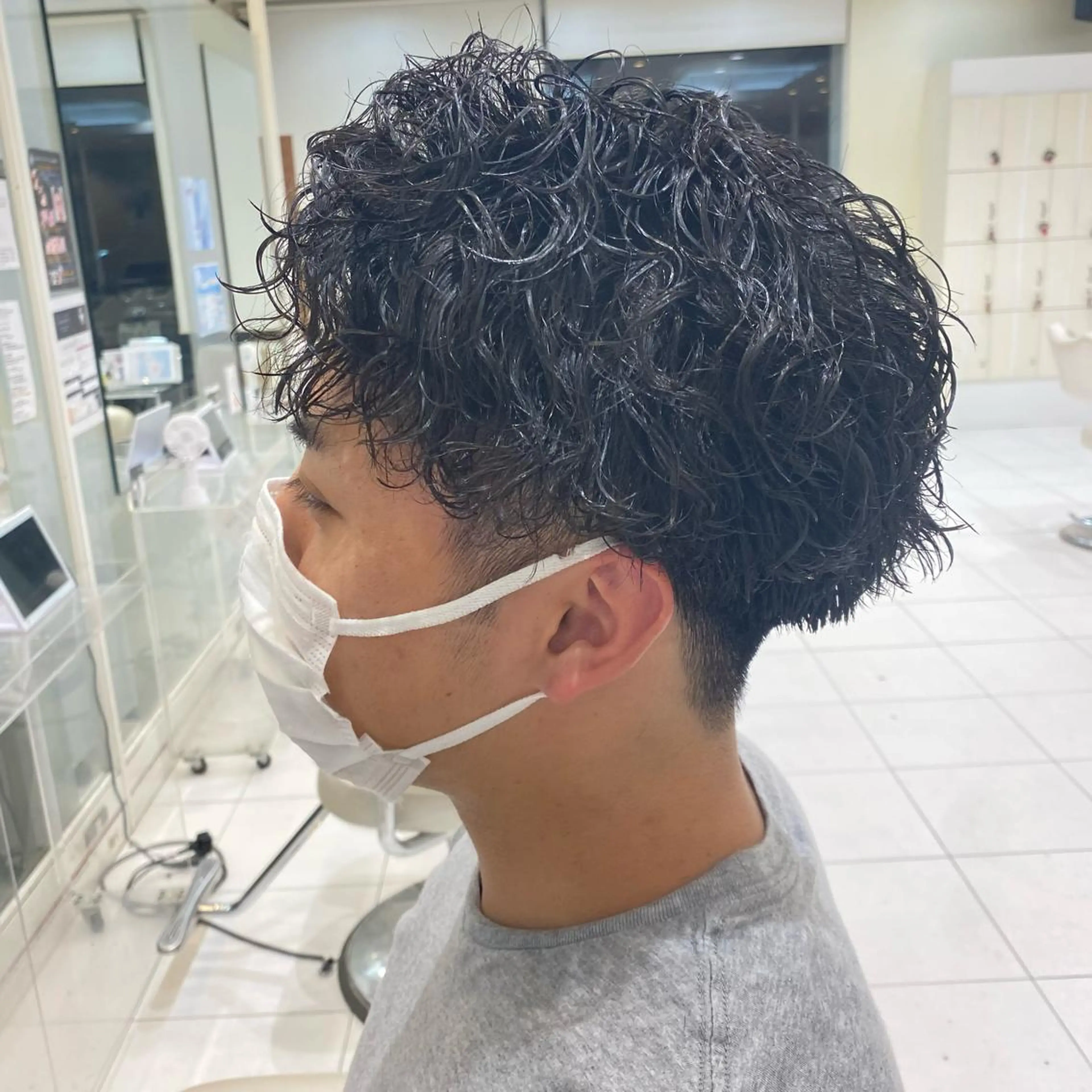 パーマ メンズサロンGRIT 店長　深山一平のヘアスタイル