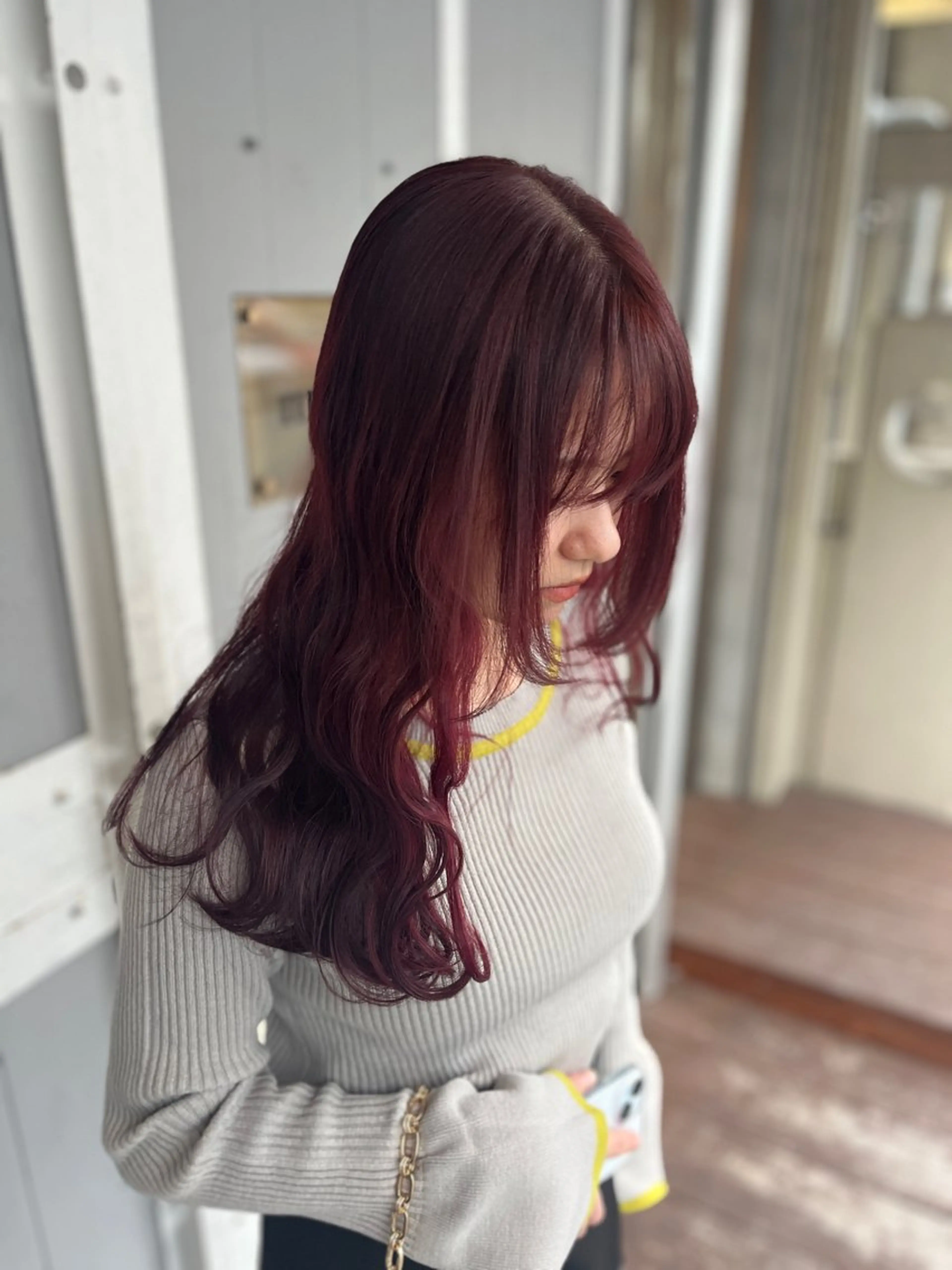 ロング miloc naha ナナカのヘアスタイル