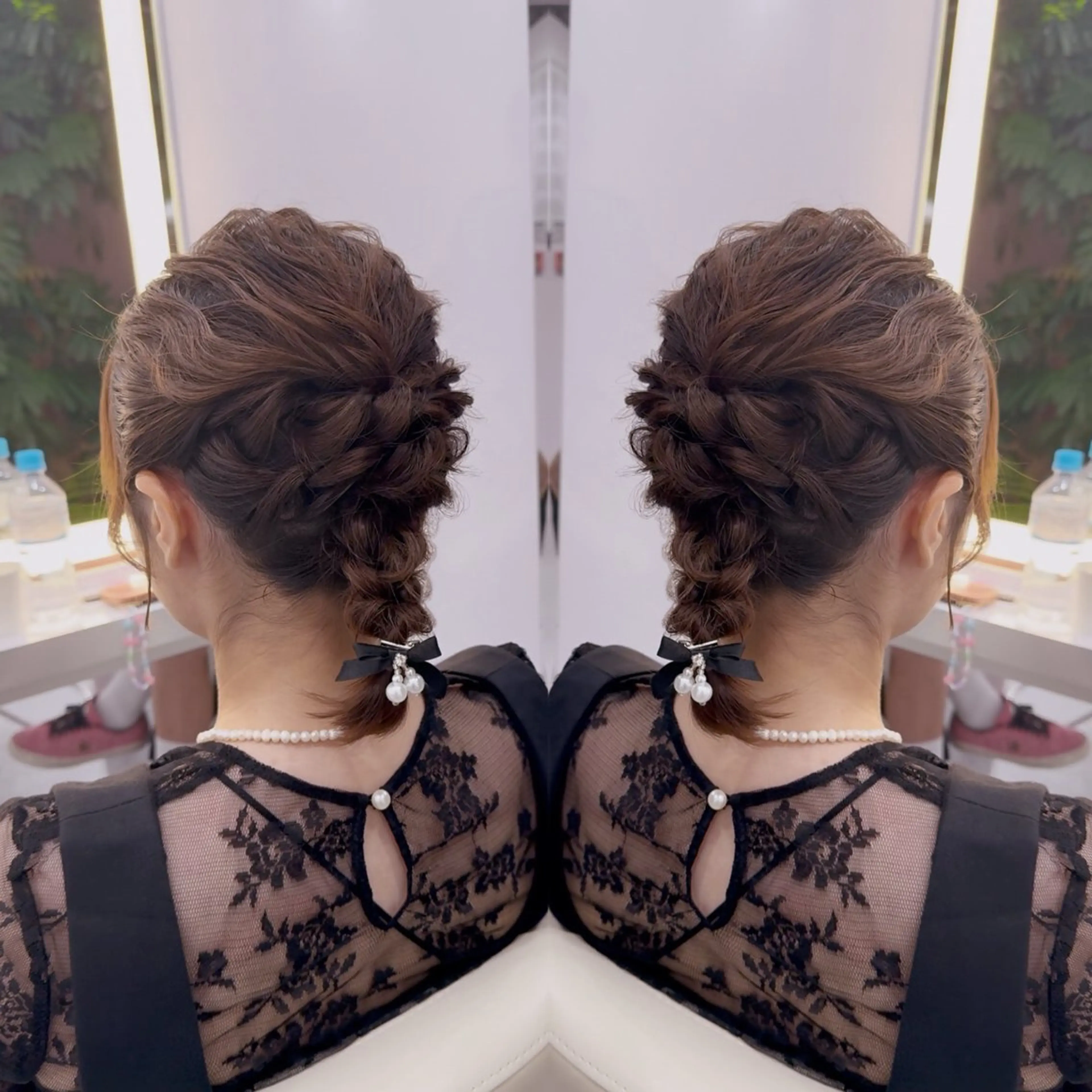 ヘアアレンジ 秋葉原コットン所属・ヘアセット 🤍AIRA🤍のヘアスタイル