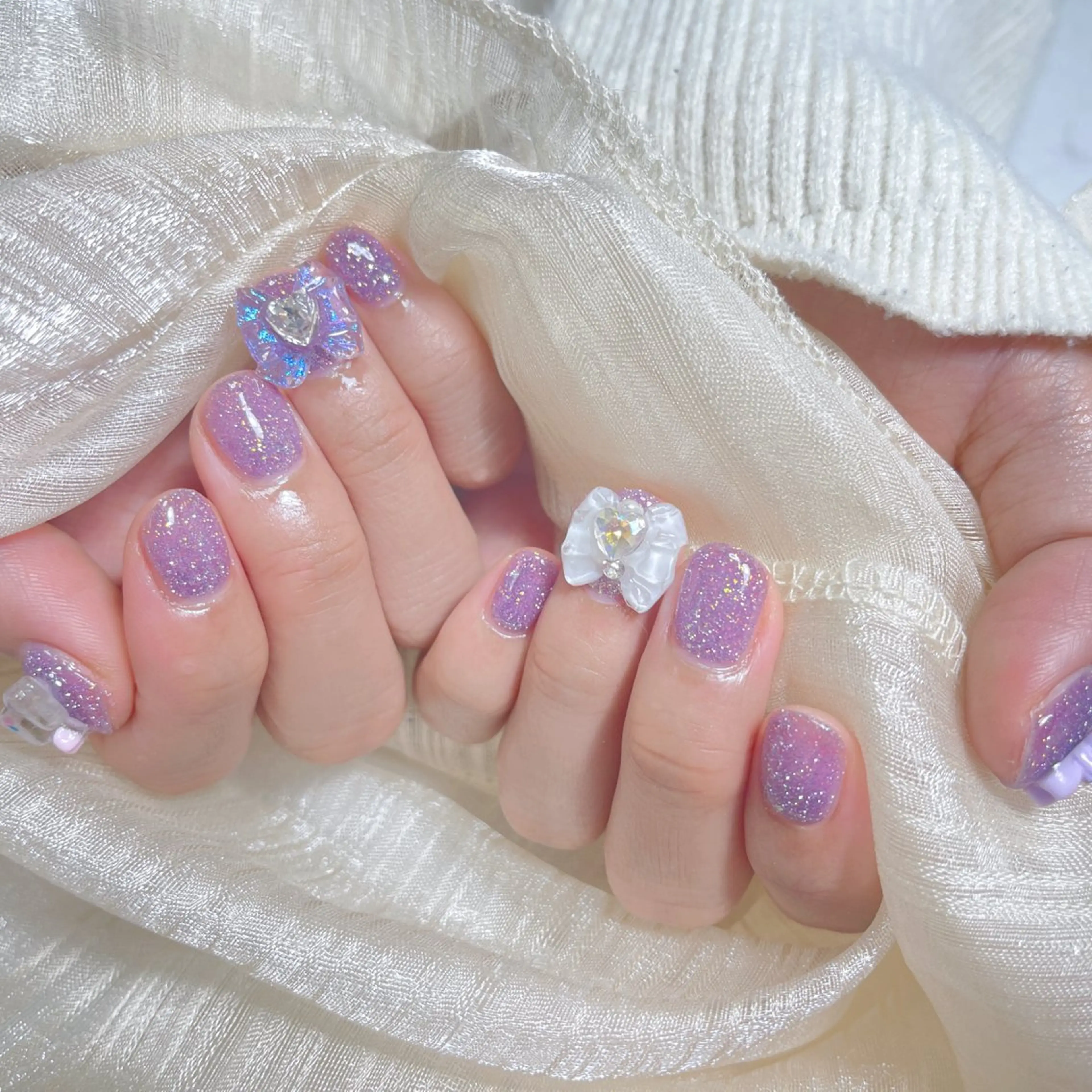 ネイル 🎀ネイルサロン エクラYUI🎀のネイルデザイン