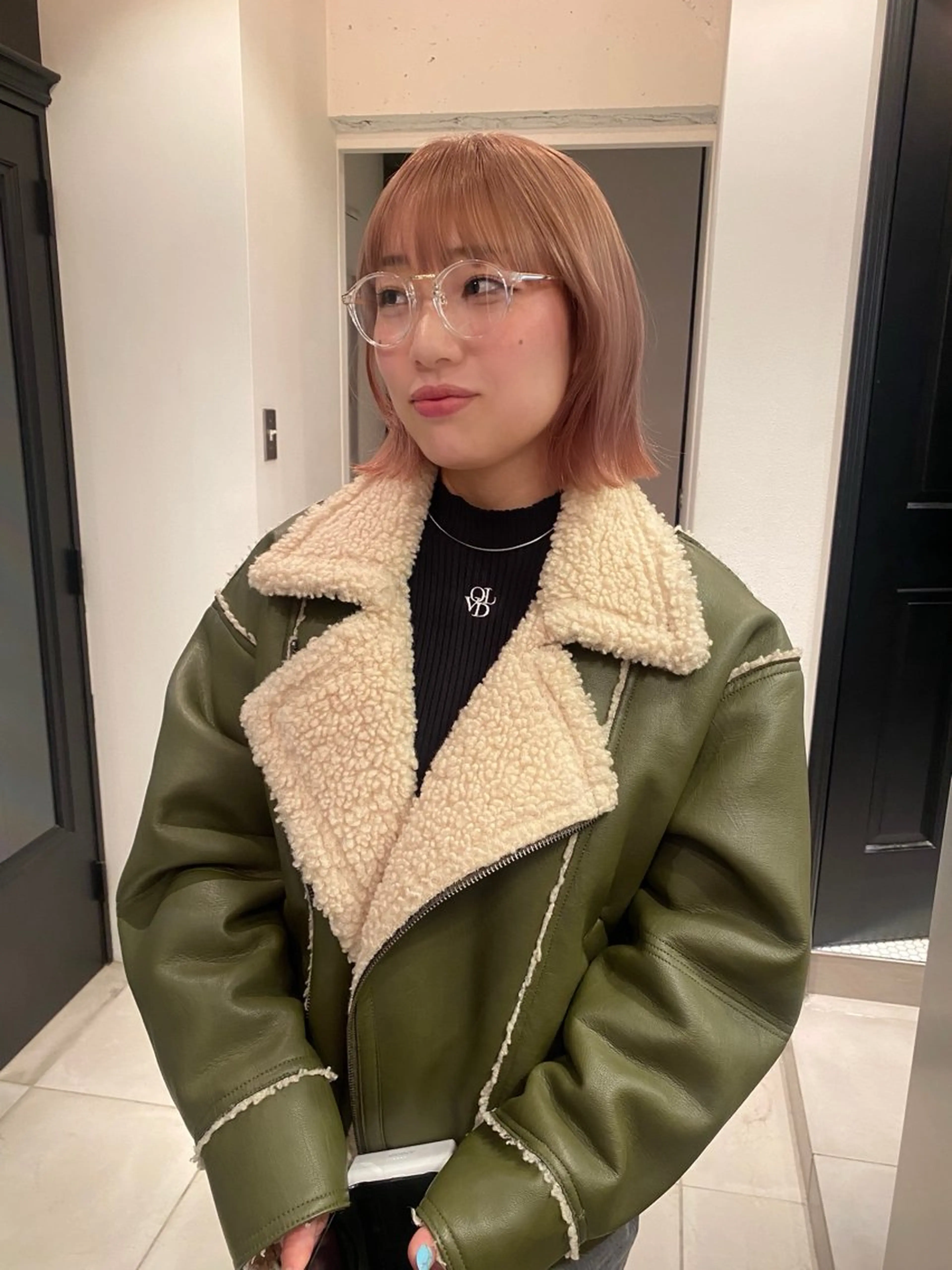 ショート riria/ボブ /透明感カラー🎀のヘアスタイル