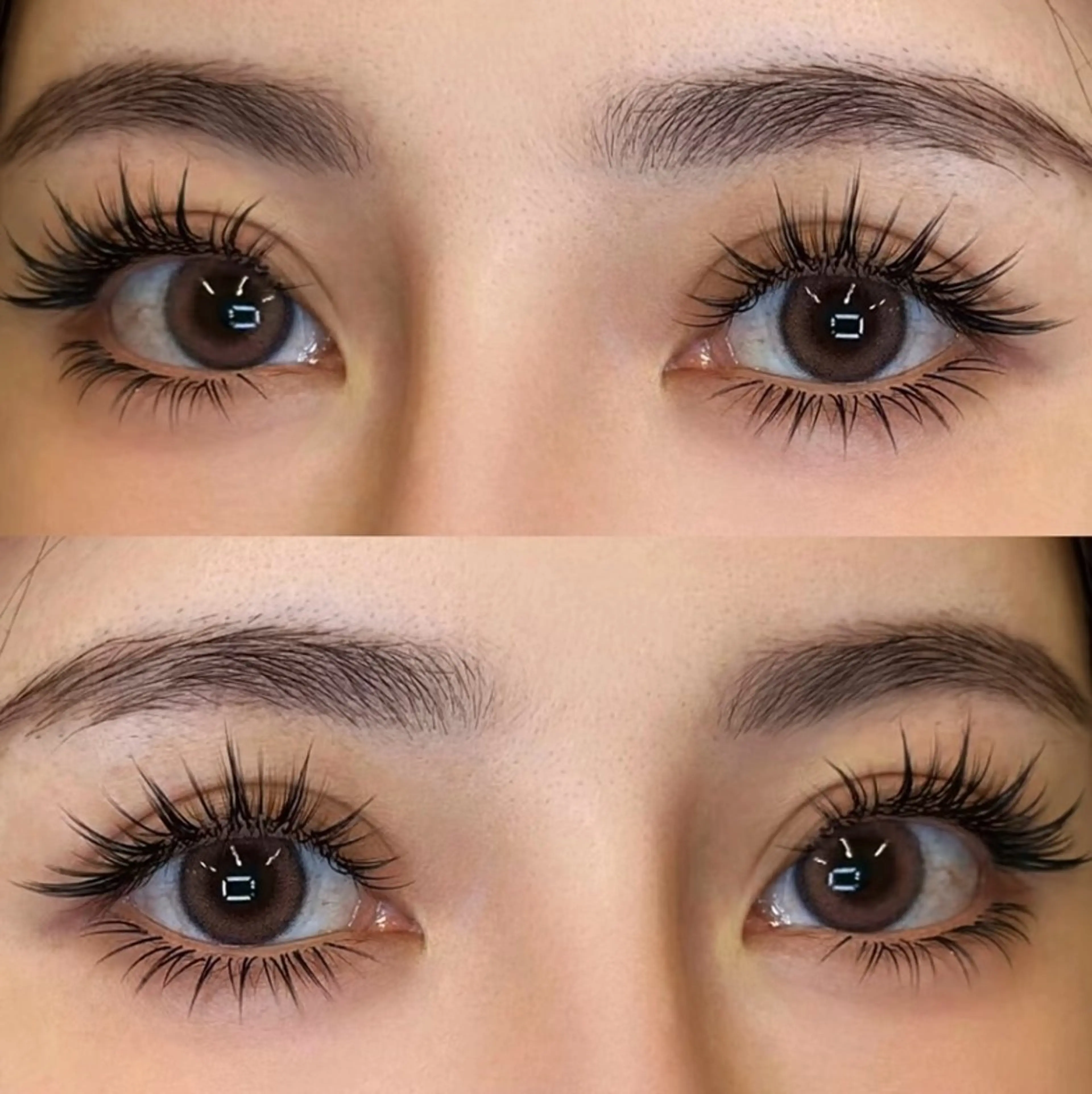 マツエク・マツパ 束感まつ毛 カラーマツエク フラットラッシュ パリジェンヌラッシュリフト まつげパーマ ミユ 横浜のマツエク・マツパデザイン