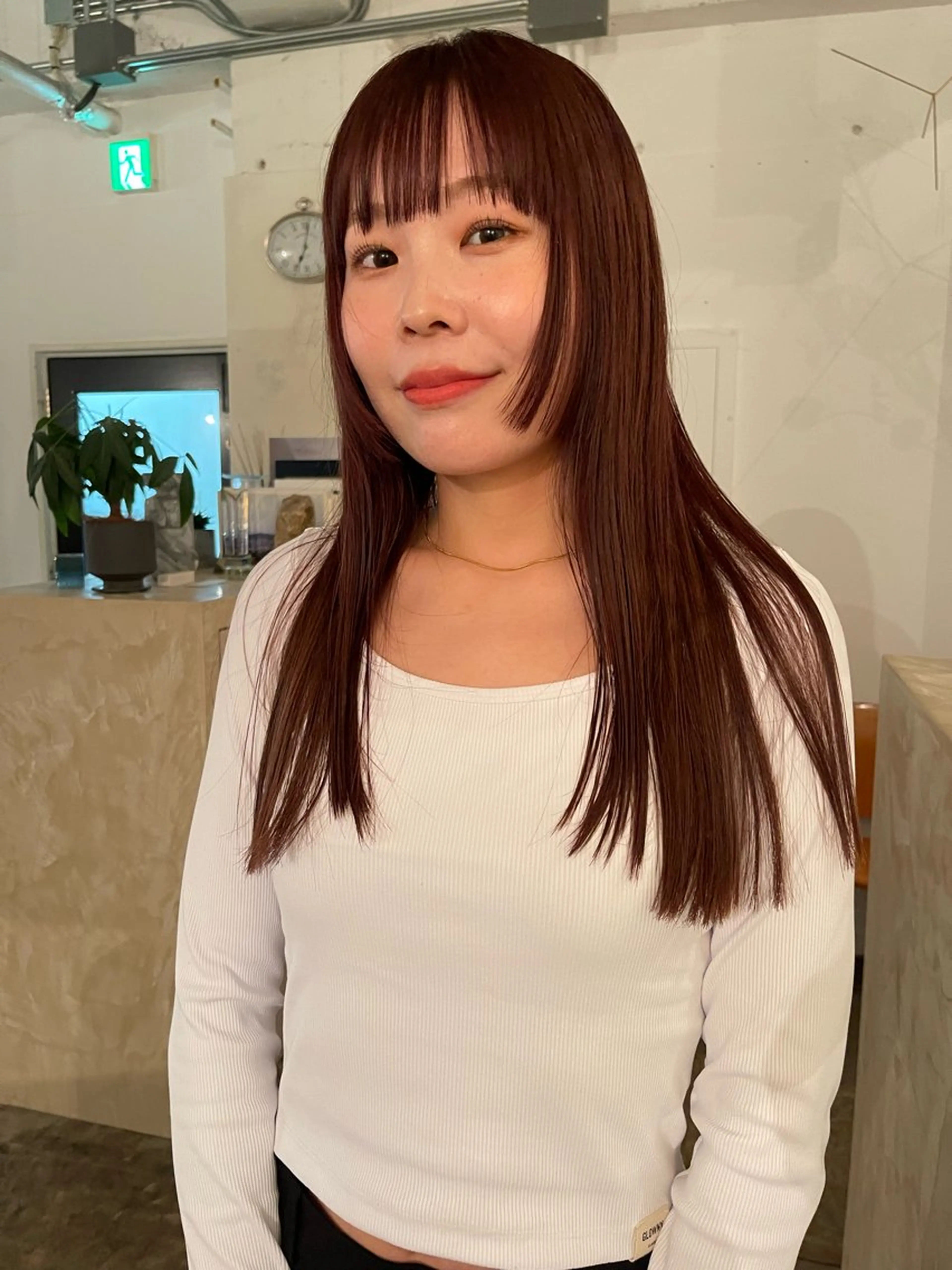 ロング カラー ヘアカラー Terve.野崎 真里奈のヘアスタイル