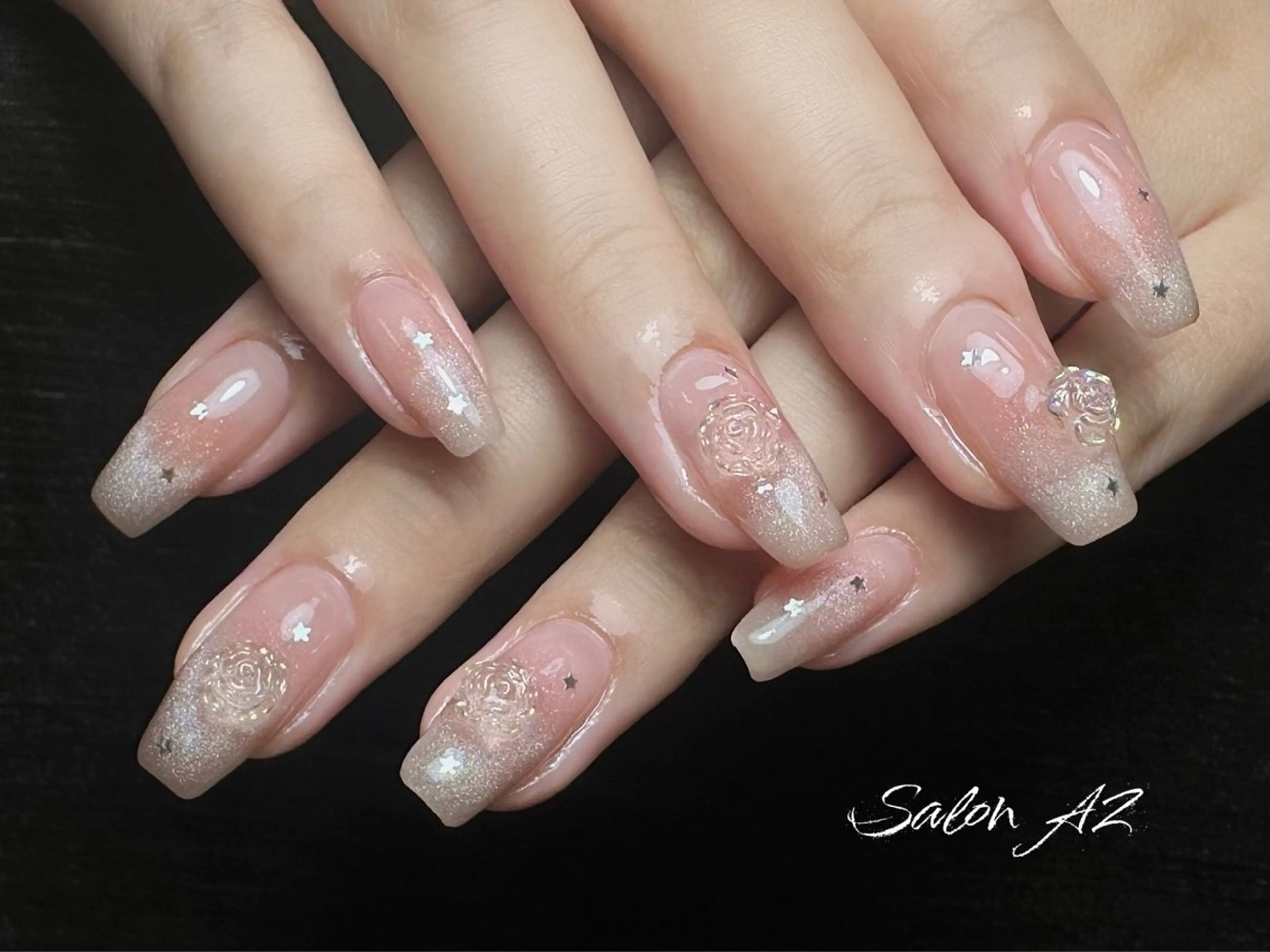 ネイル オフィスネイル ハンドネイル salon AZのネイルデザイン