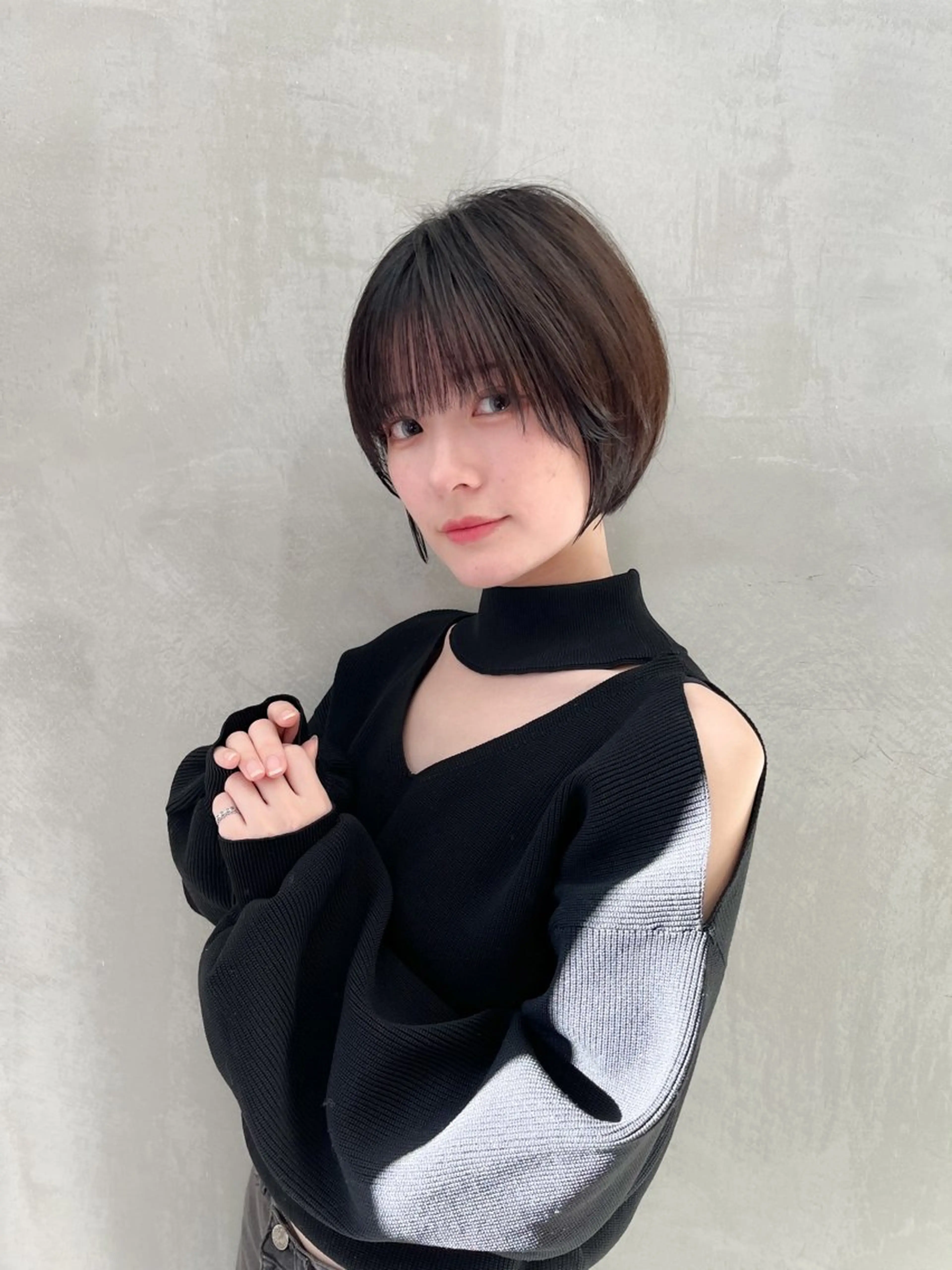 ショート カット ヘアカラー トリートメント ショート/縮毛矯正 /大宮/惇平のヘアスタイル