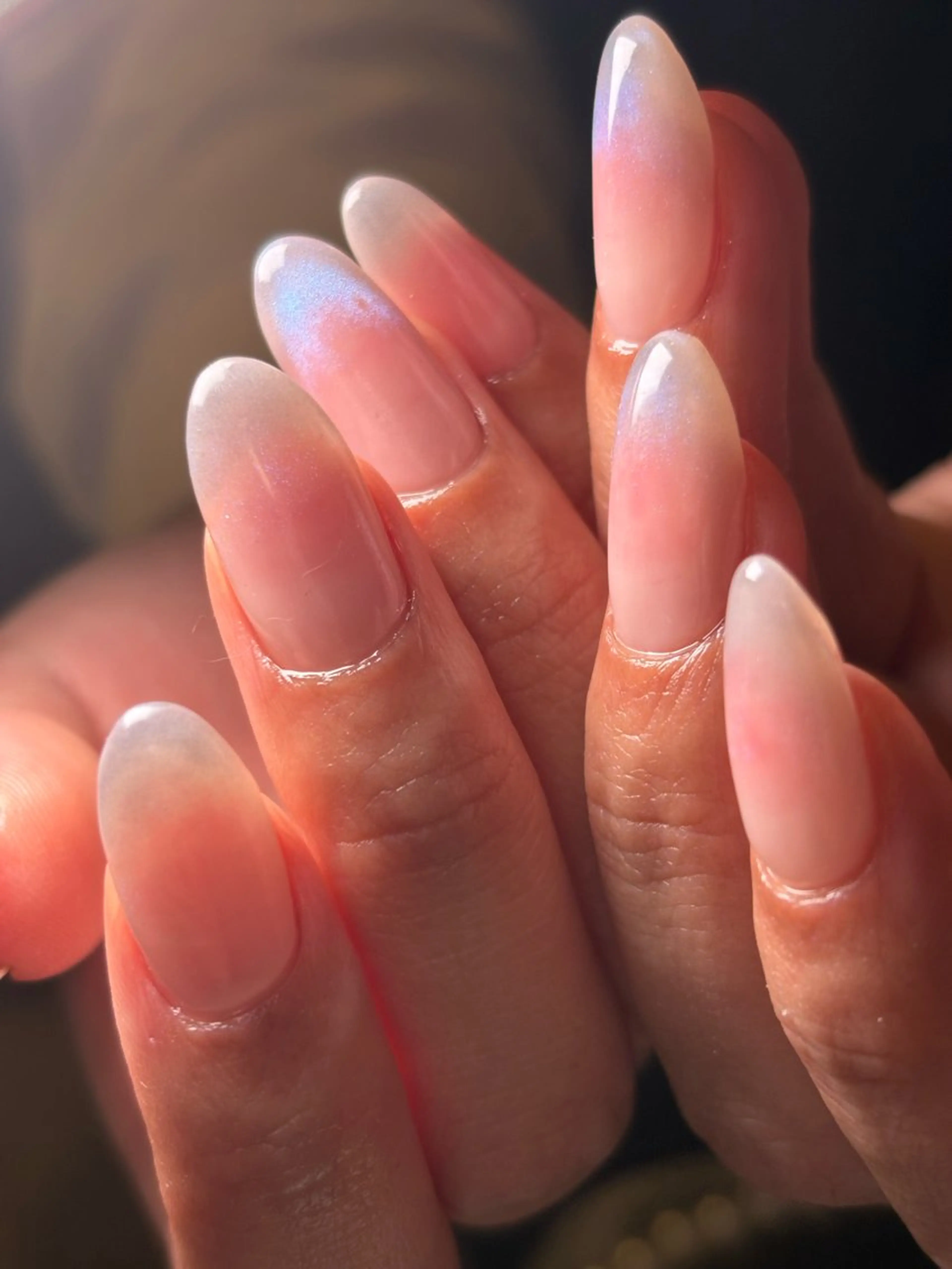 ネイル チークネイル ハンドネイル .8 HAREのネイルデザイン