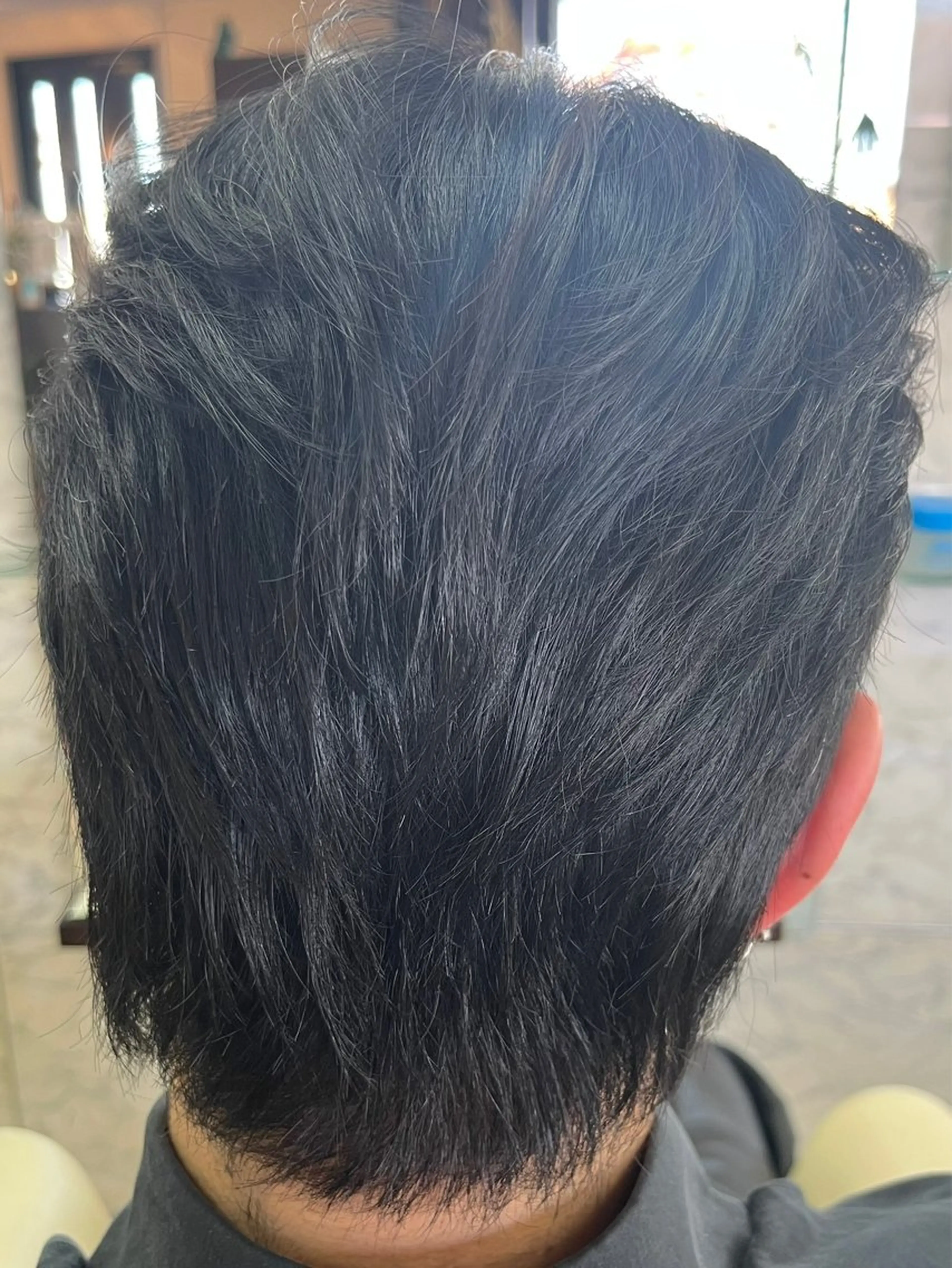 ミディアム ヘアアレンジ メンズ 熊谷 拓海のヘアスタイル