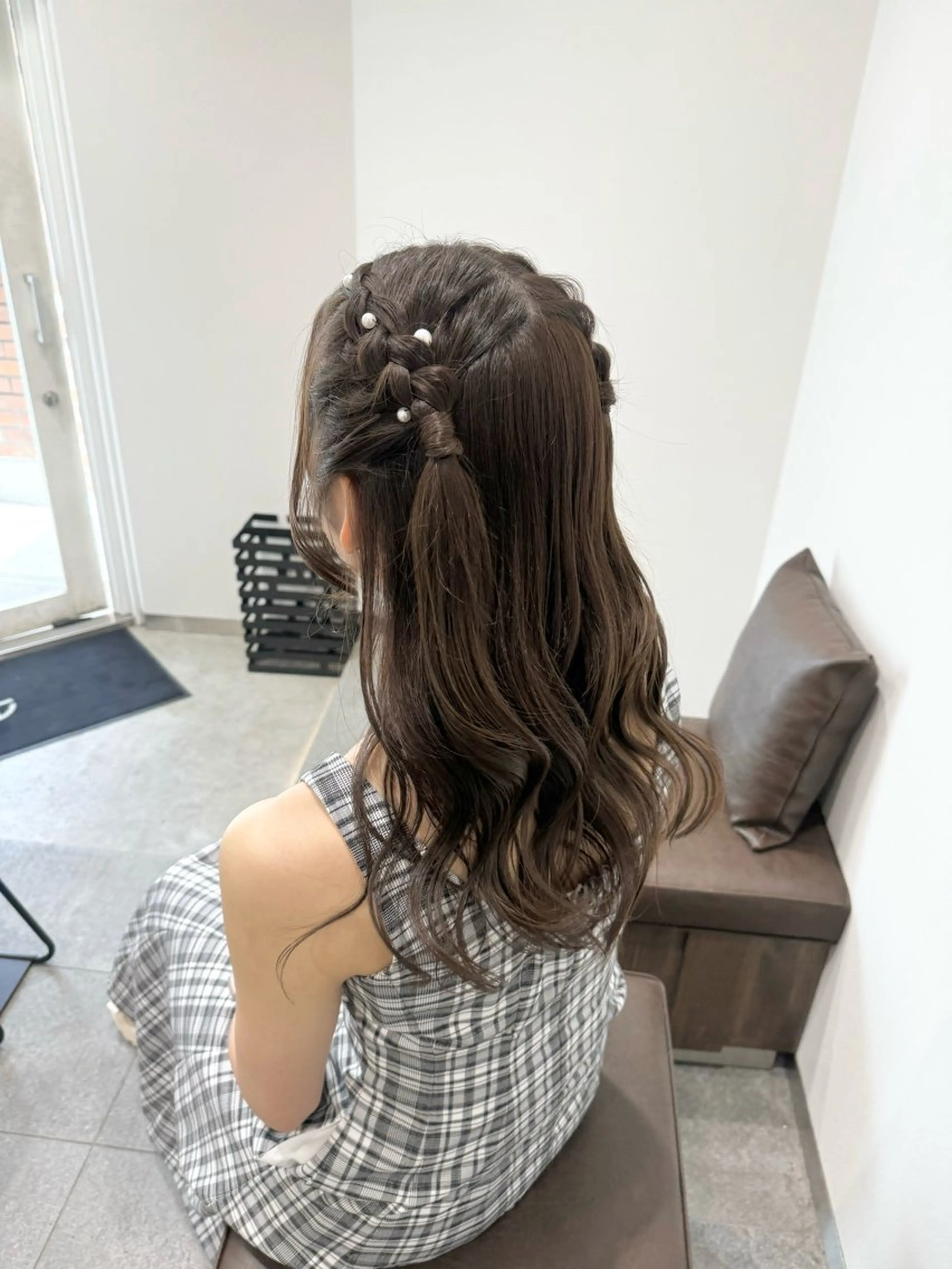 ロング ヘアアレンジ ヘアセット 艶カラー/ヘアセット 着付け　ふうか　渋谷のヘアスタイル