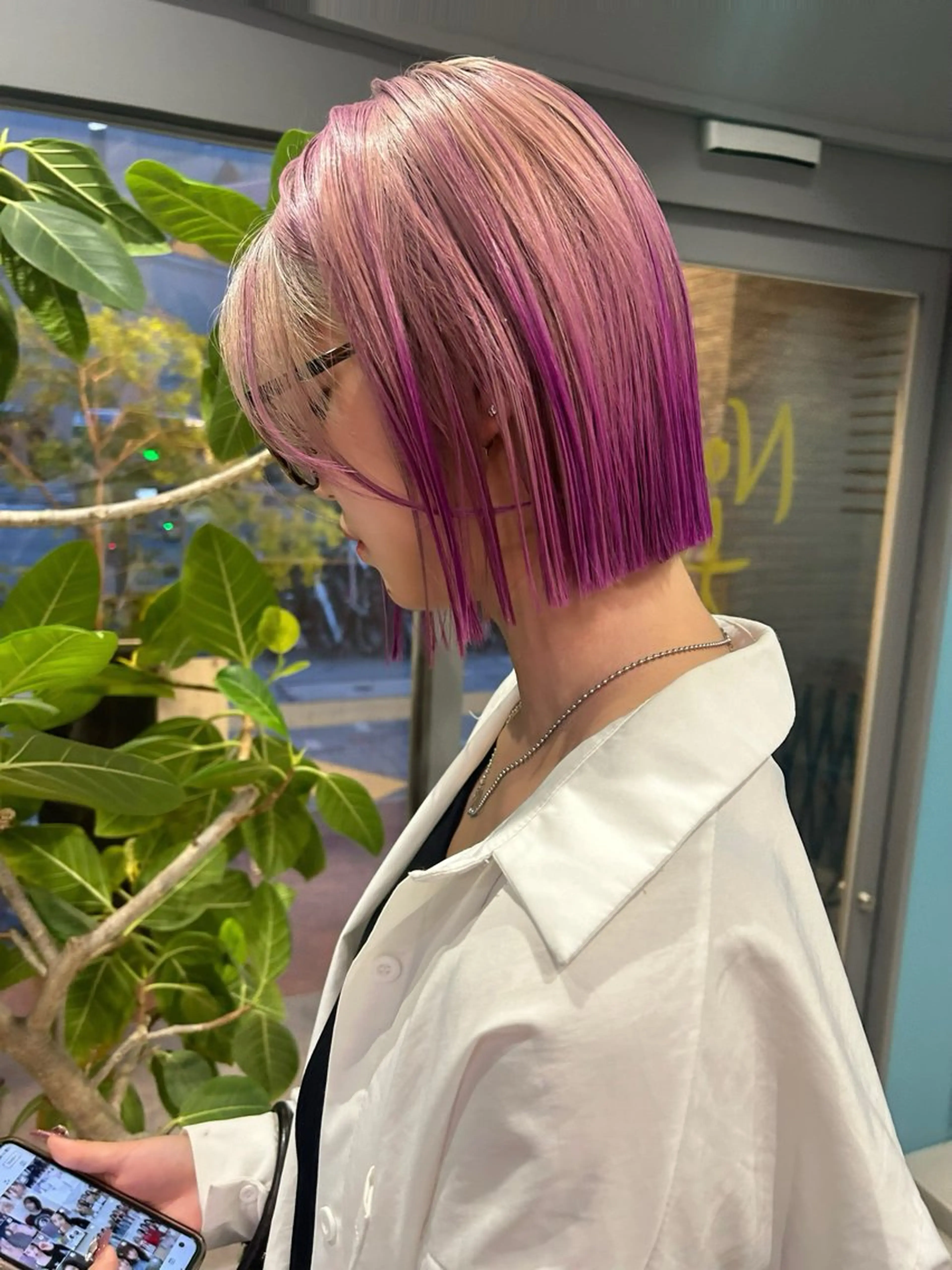 ミディアム トリートメント カット トリートメント urara/ショート /透明感カラーのヘアスタイル