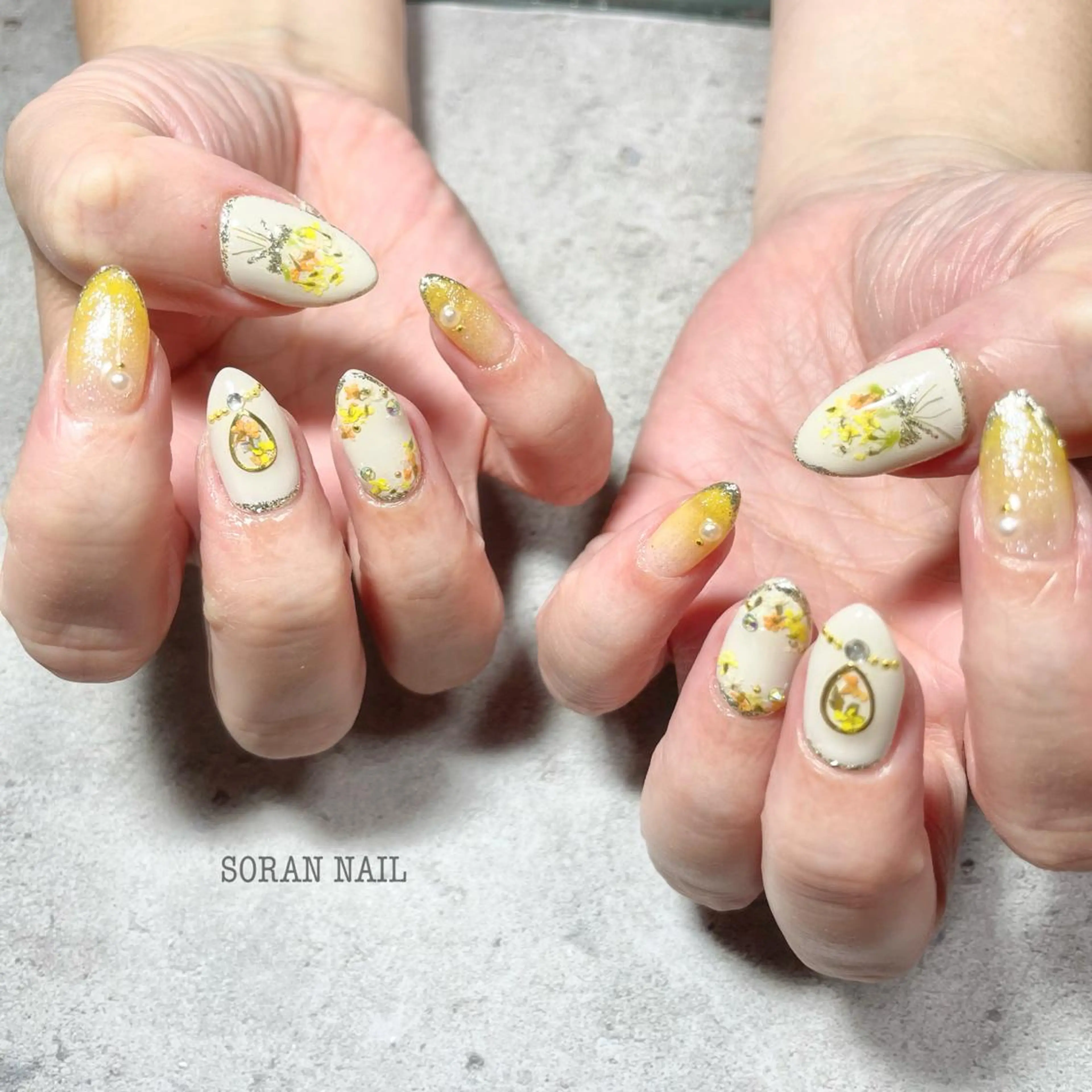 ネイル ハンドネイル soran nailのネイルデザイン