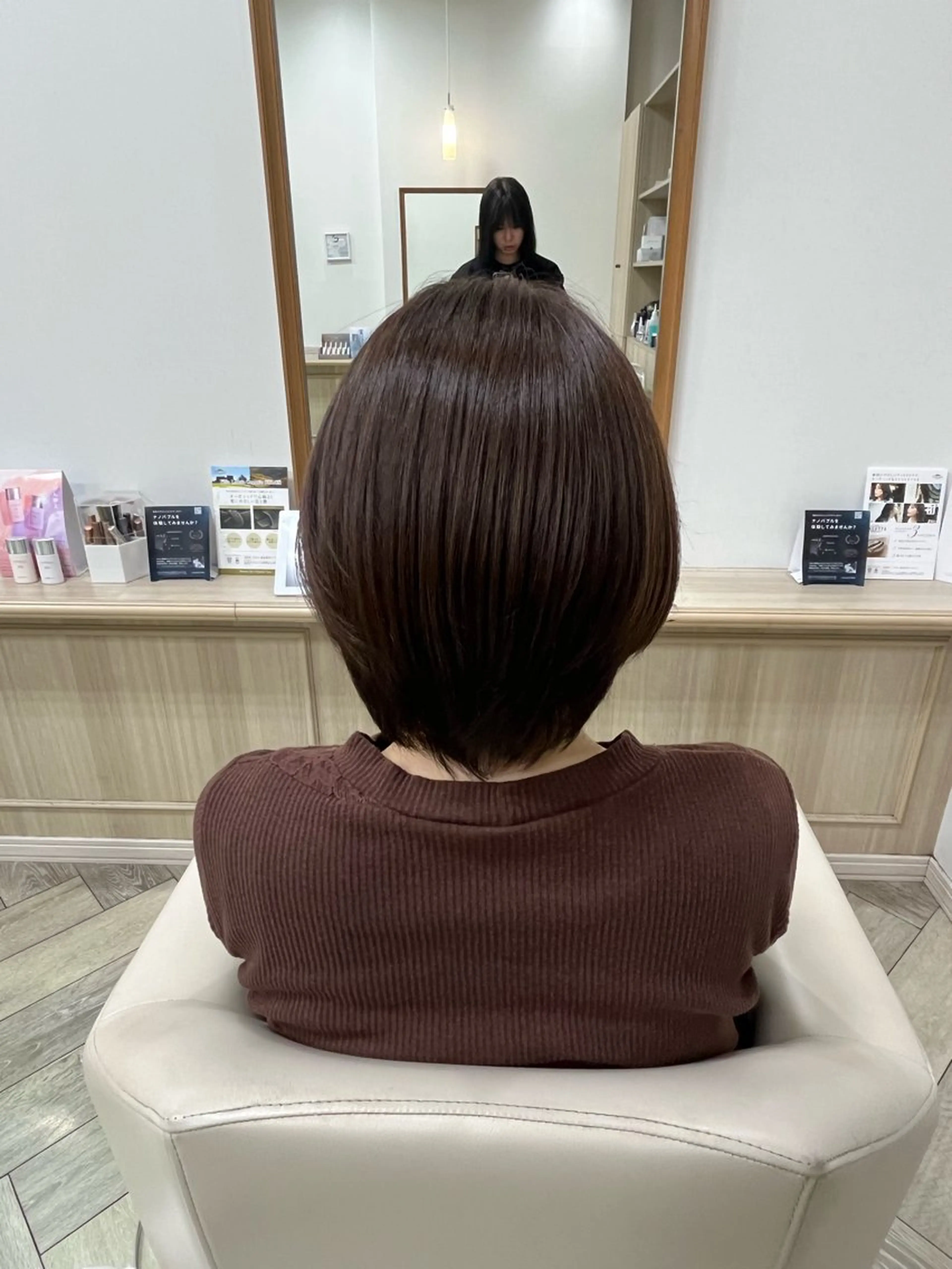 ワンカラー(ブリーチなし)の写真