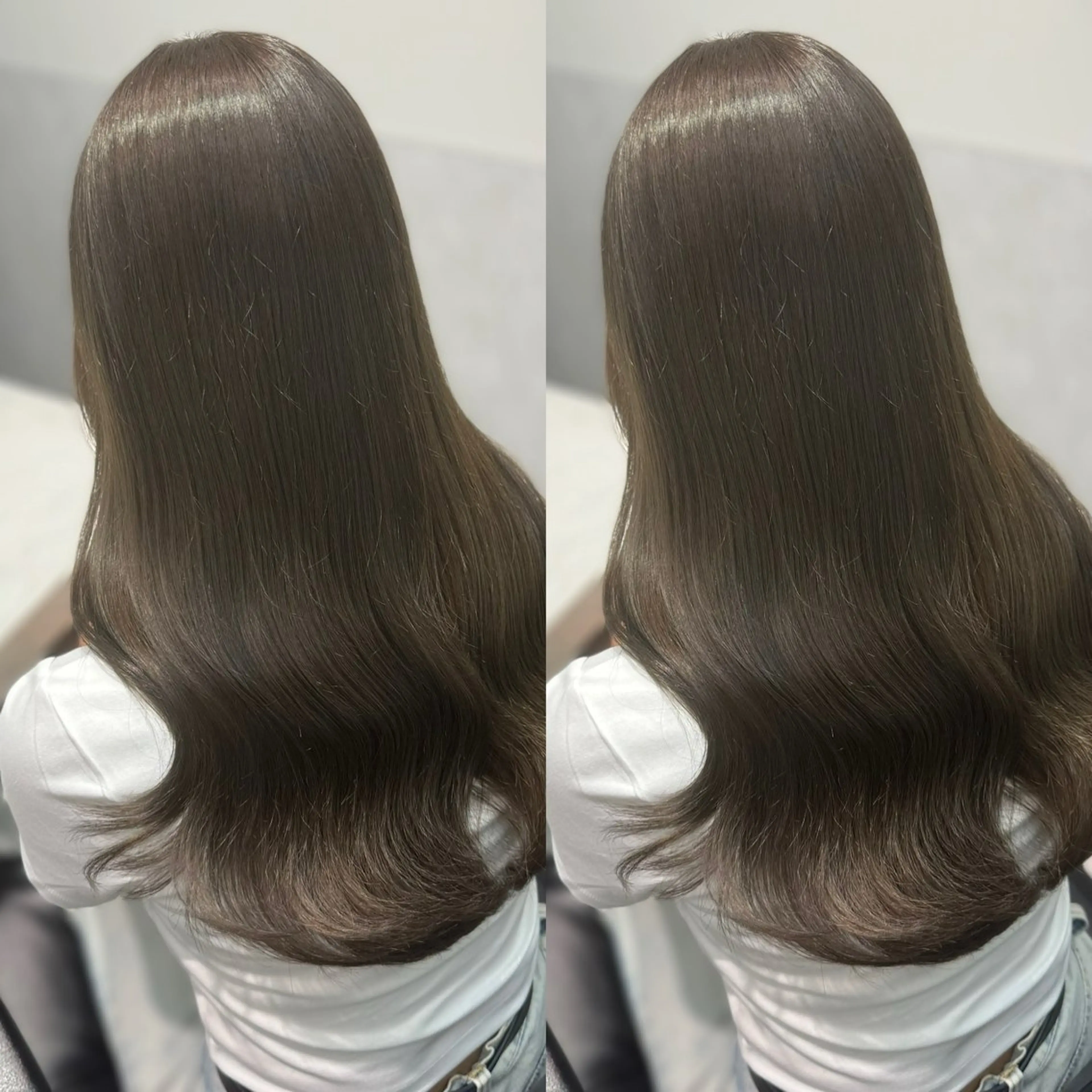 ロング ヘアカラー トリートメント 🌟透明感カラー 🌟松岡勇輝のヘアスタイル