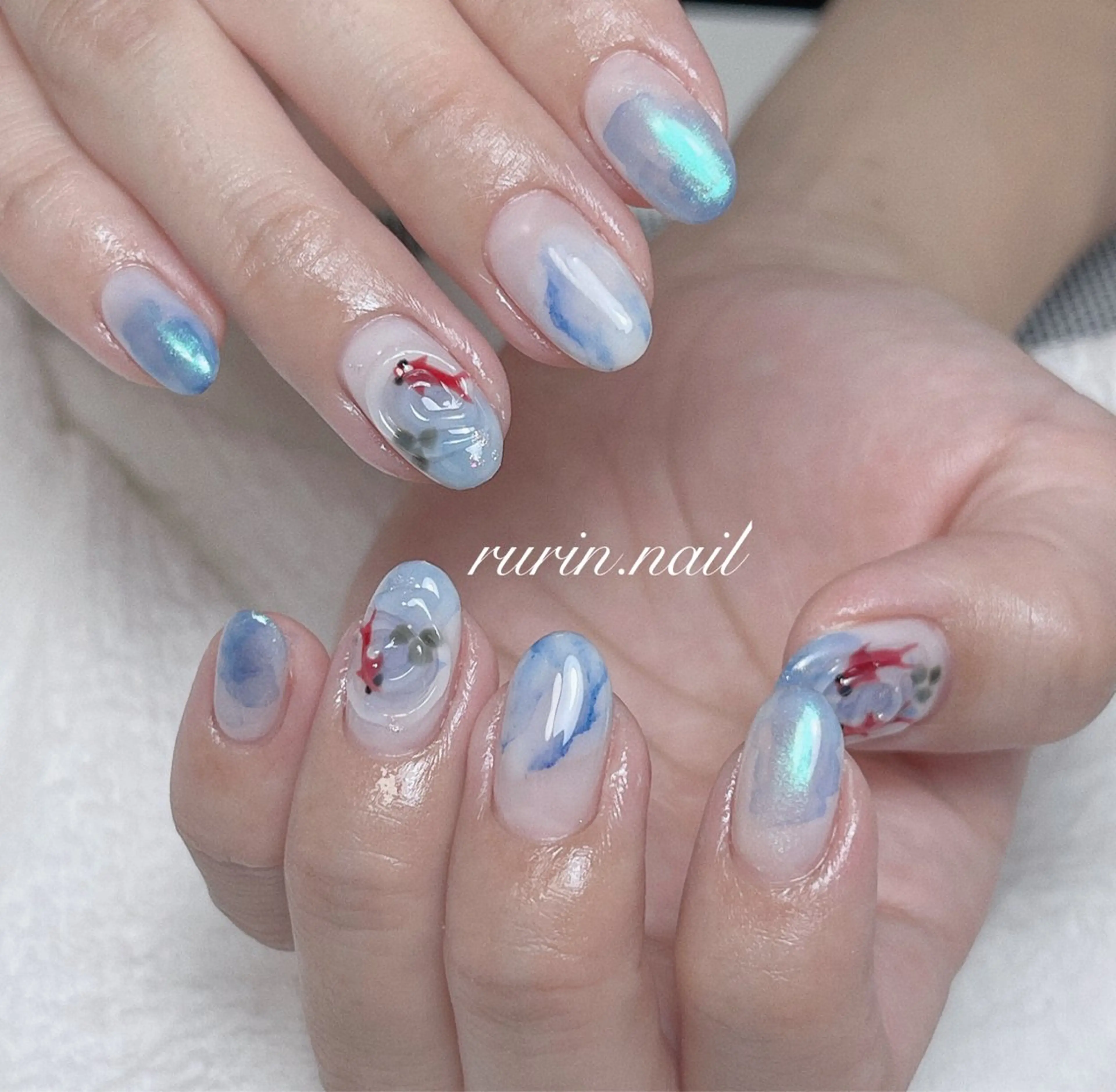 ネイル ハンドネイル ルリン サロン💅のネイルデザイン