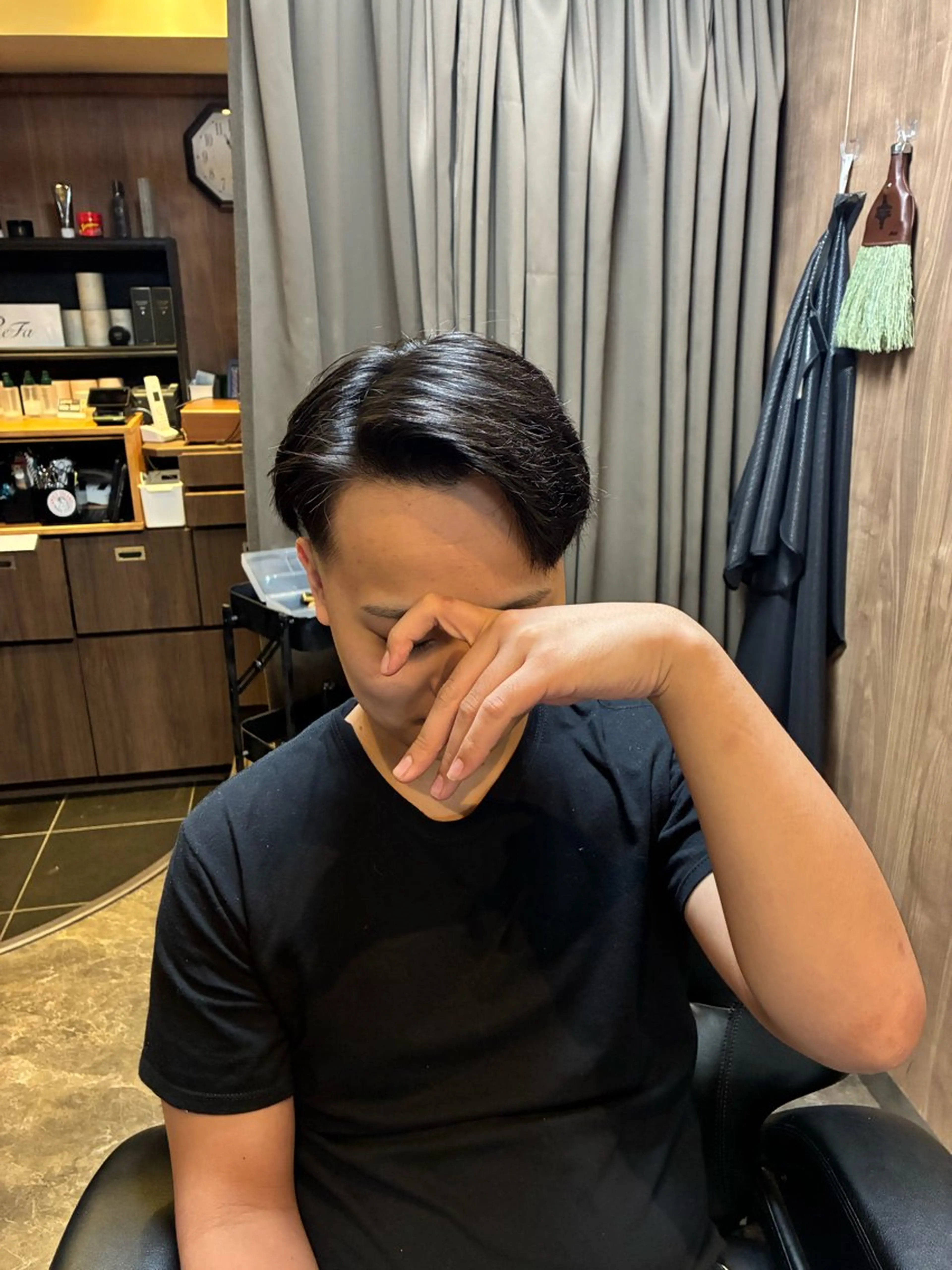 ショート メンズ 池田 昇瑛のヘアスタイル