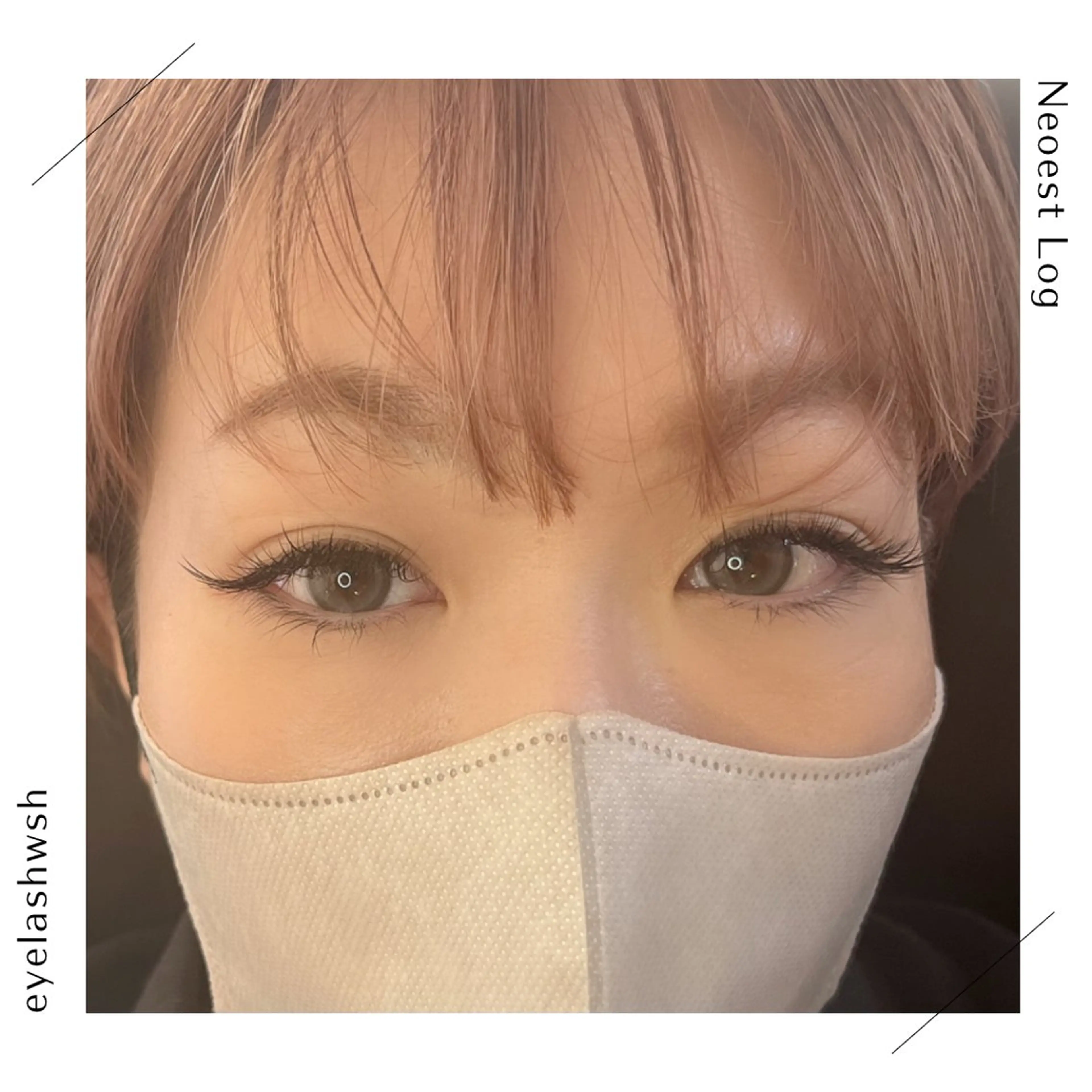 マツエク・マツパ 船曳 鈴菜のヘアスタイル