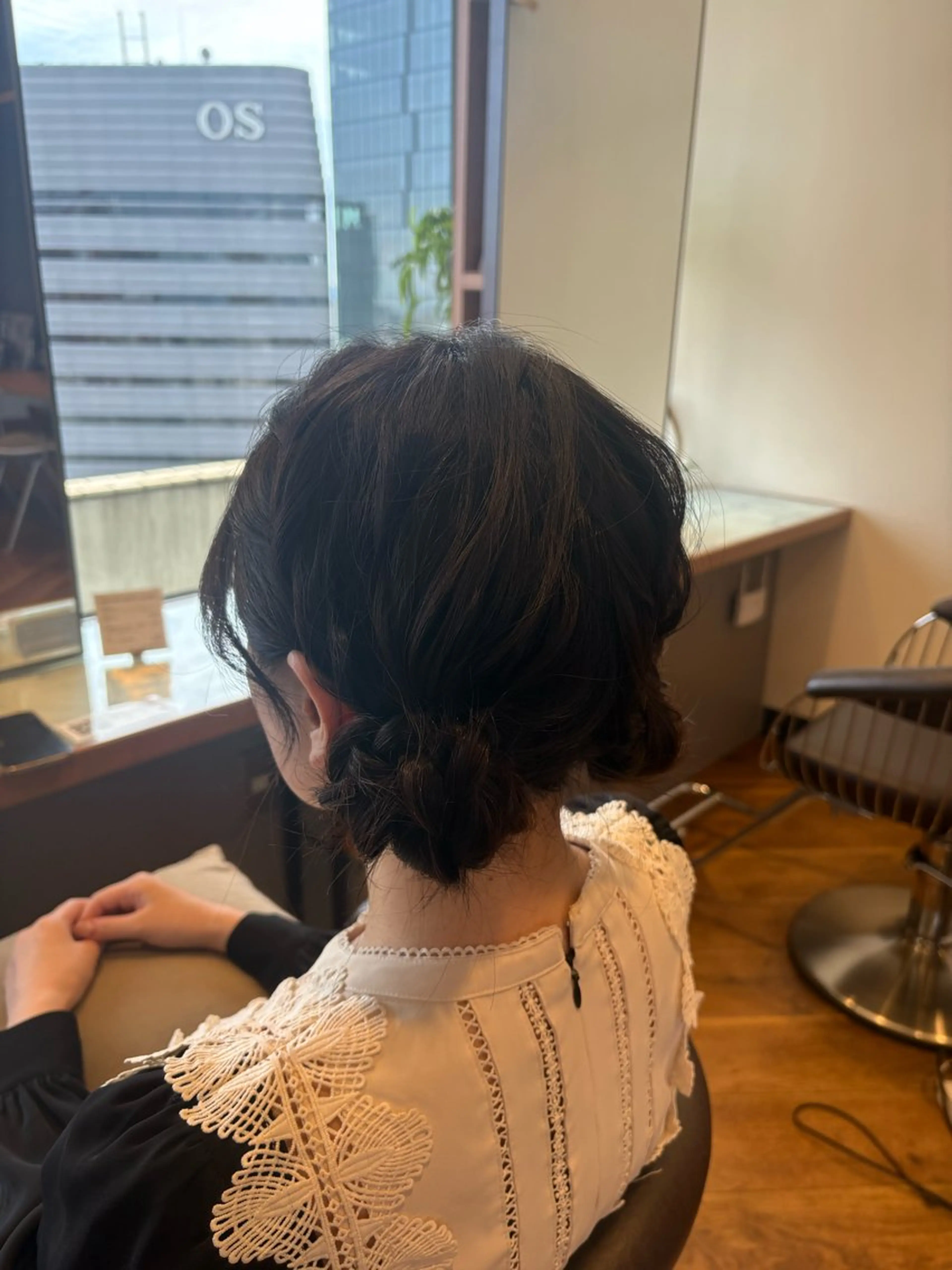 ミディアム ヘアアレンジ ヘアセット 梅田/カラーモデル/ ヘアセットkanonのヘアスタイル