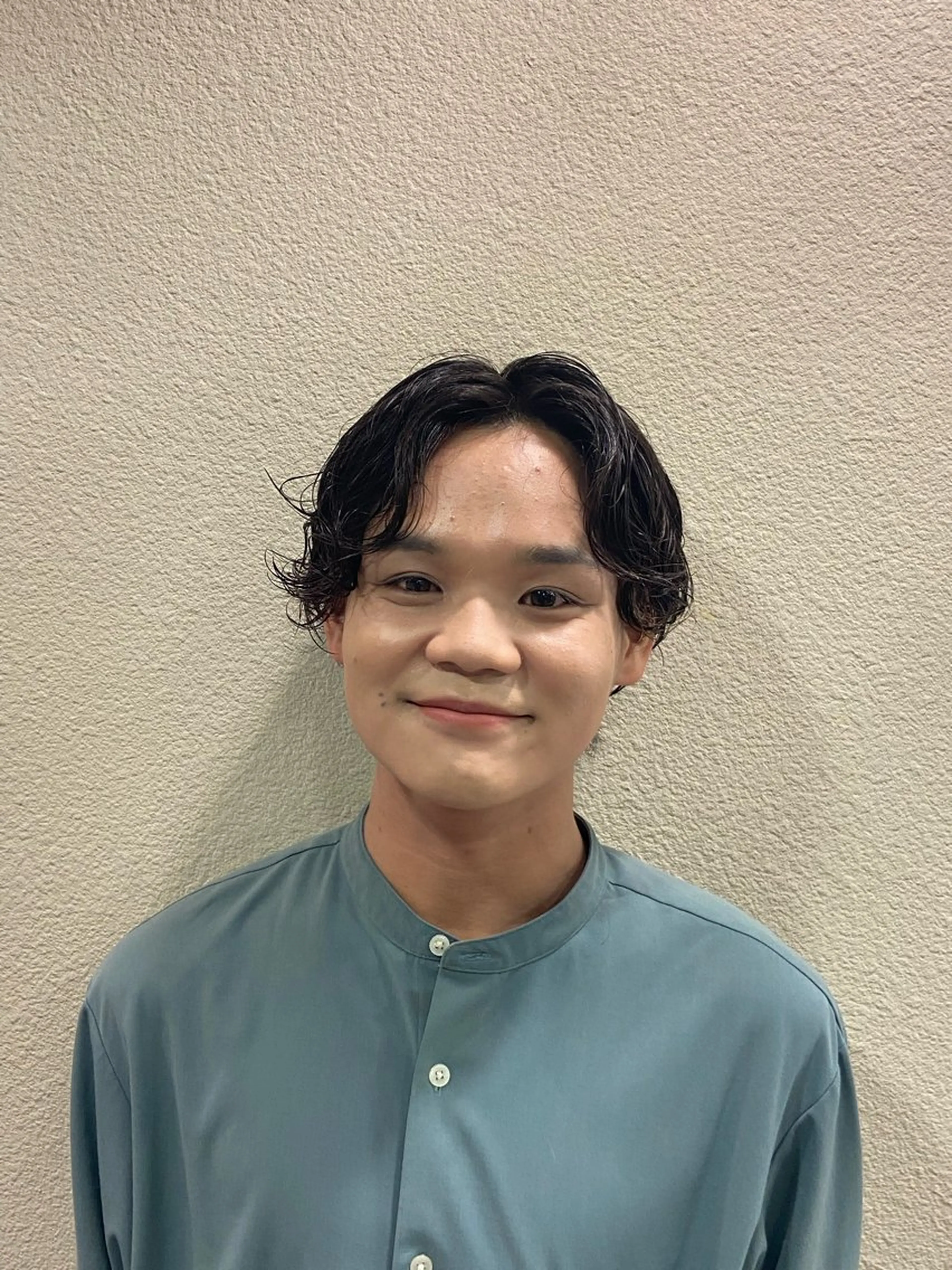 ショート パーマ メンズ 伸ばしかけ メンズ特化/茅ヶ崎 style磯貝裕介のヘアスタイル