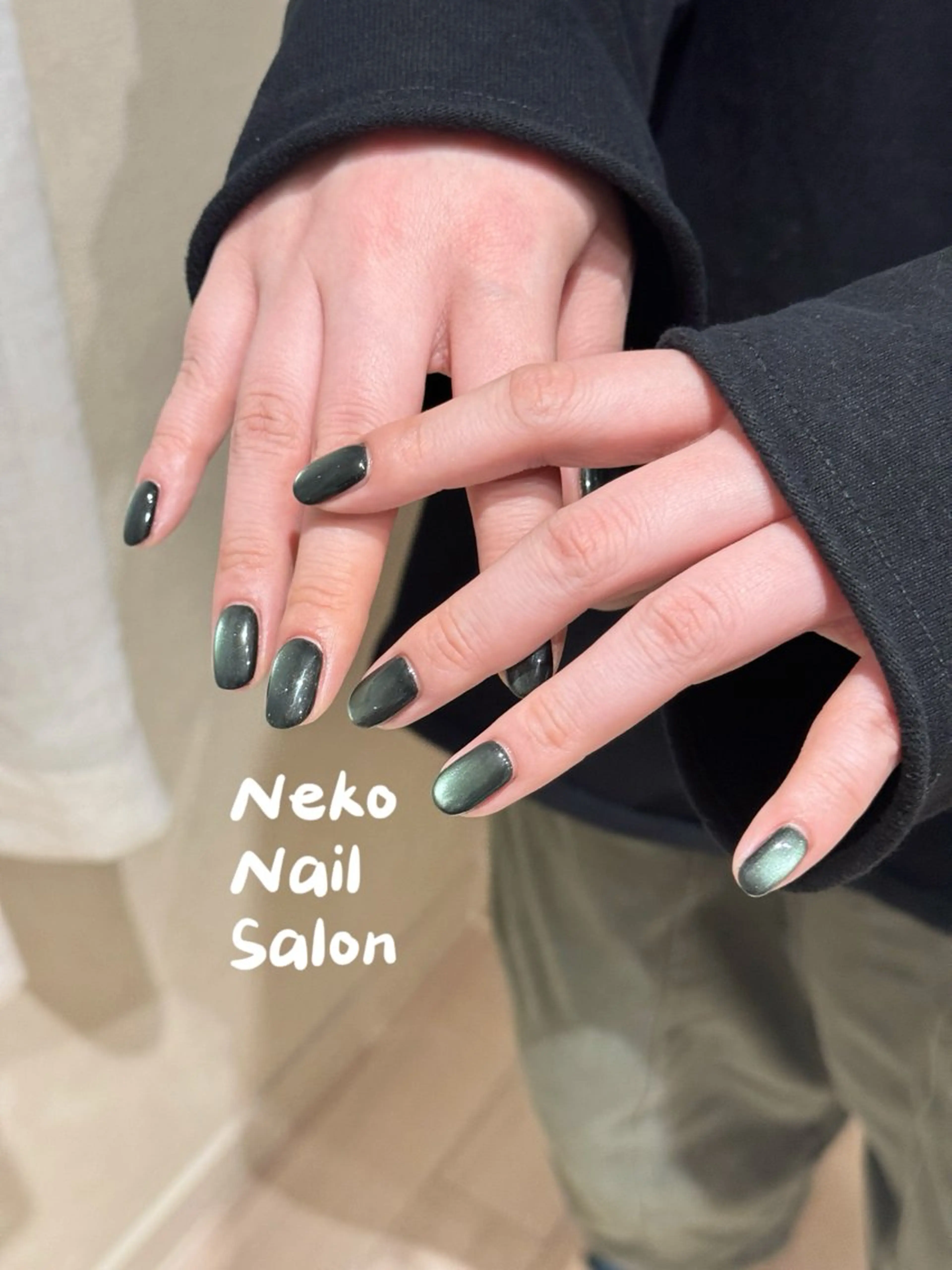 ネイル マグネットネイル neko nailのネイルデザイン