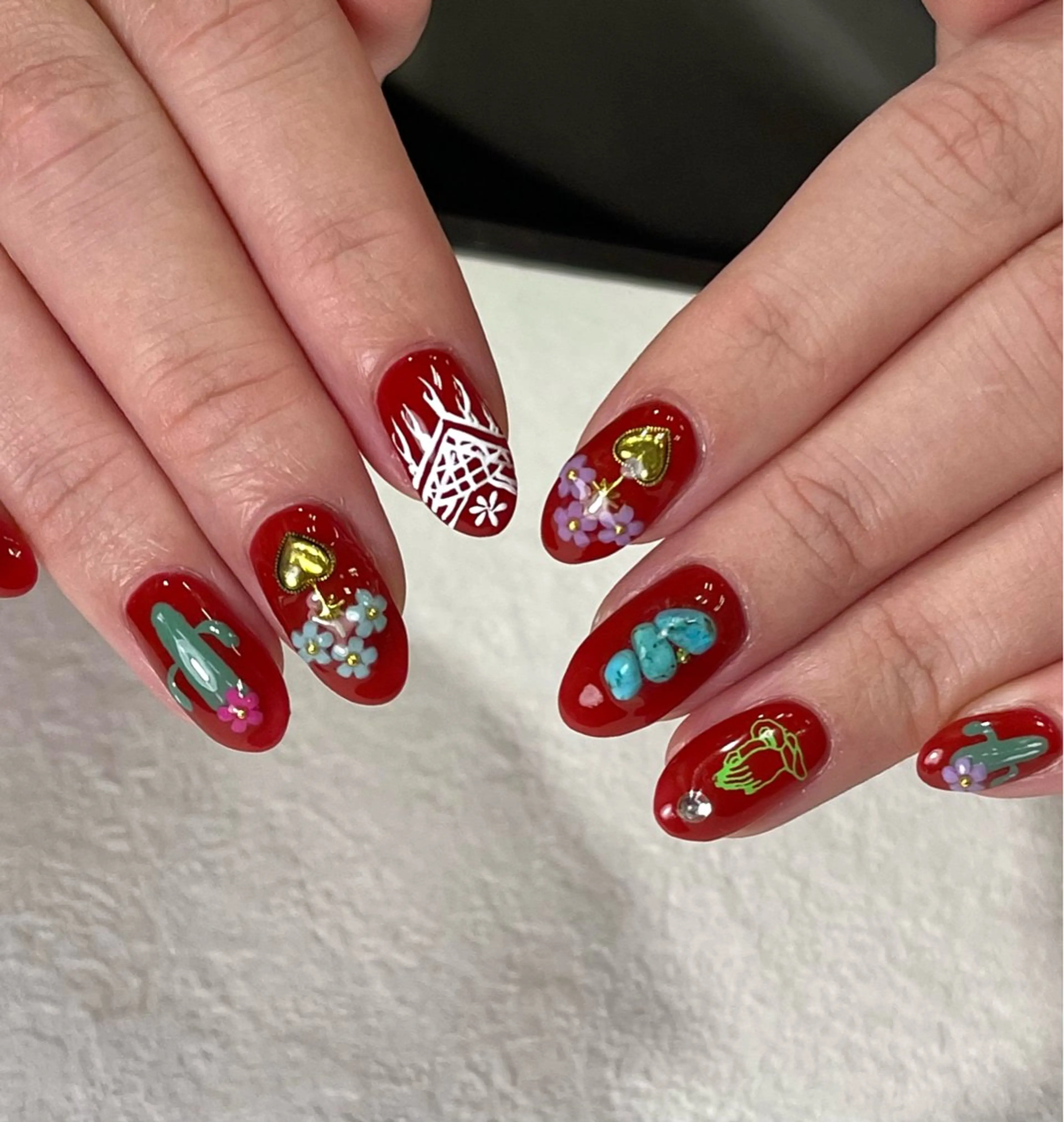 ネイル キラキラネイル Para Sol nail　Maoのネイルデザイン